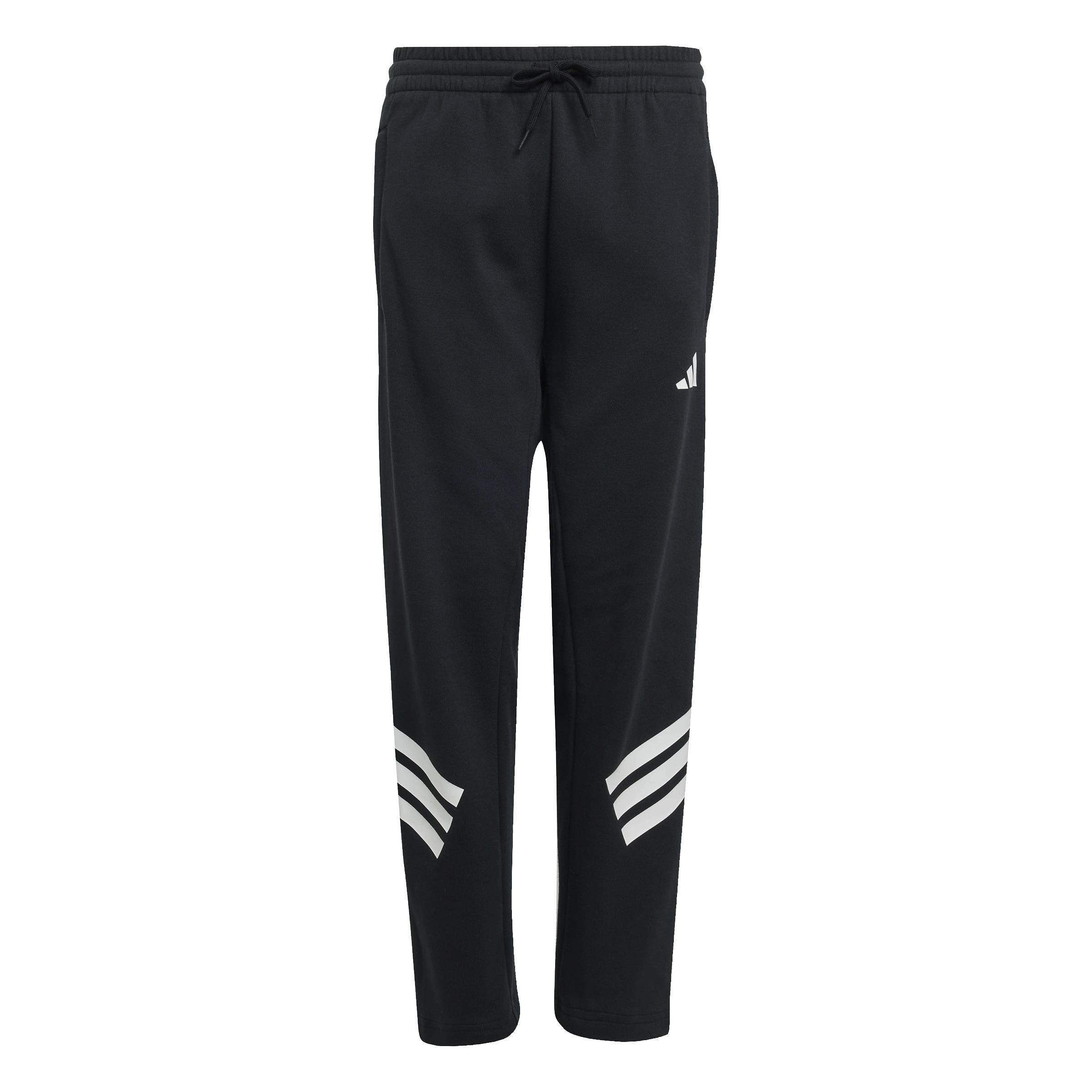 Unisex Kids Future Icons 3-Stripes Ankle-Length Joggers, Black, , large image number 0