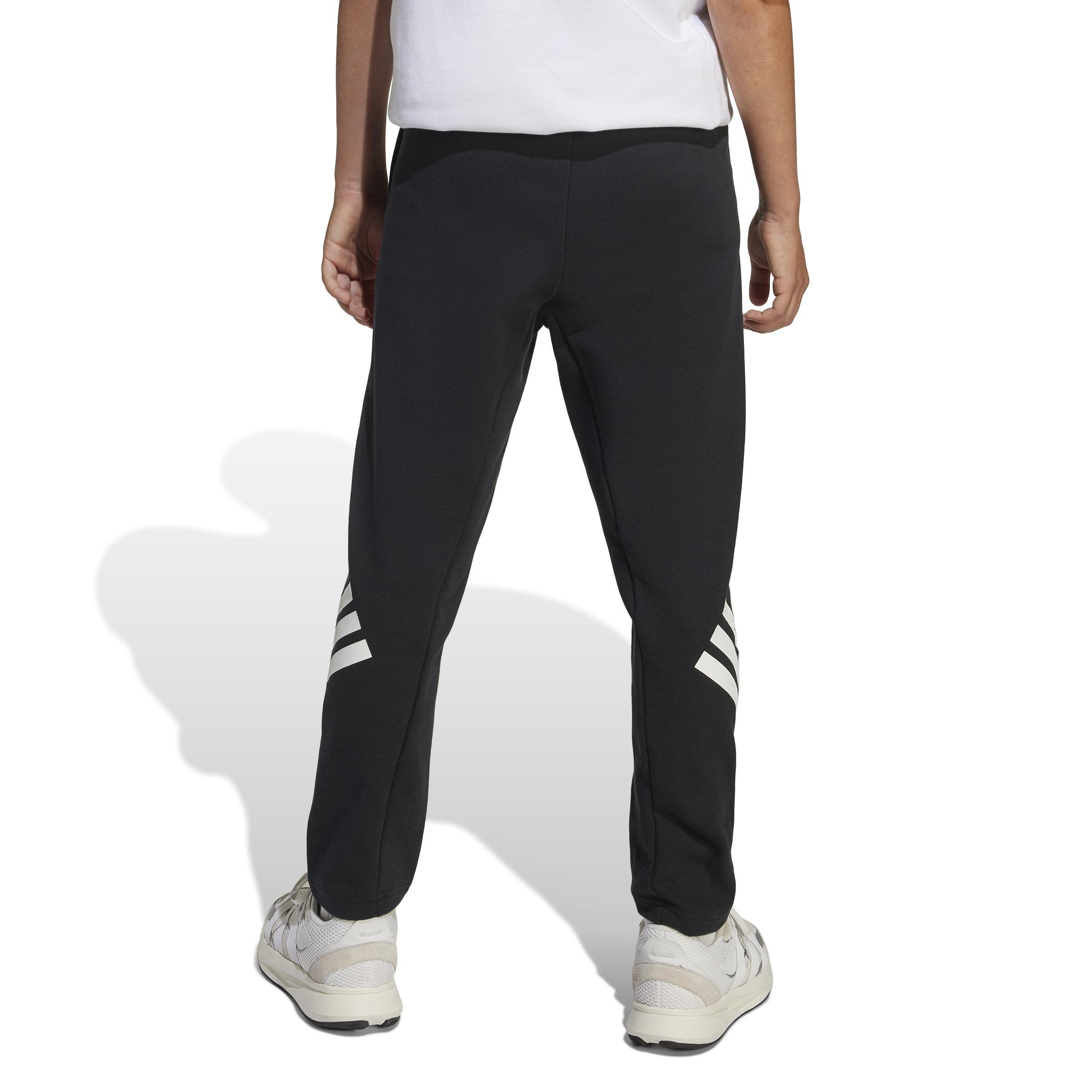 Unisex Kids Future Icons 3-Stripes Ankle-Length Joggers, Black, , large image number 1