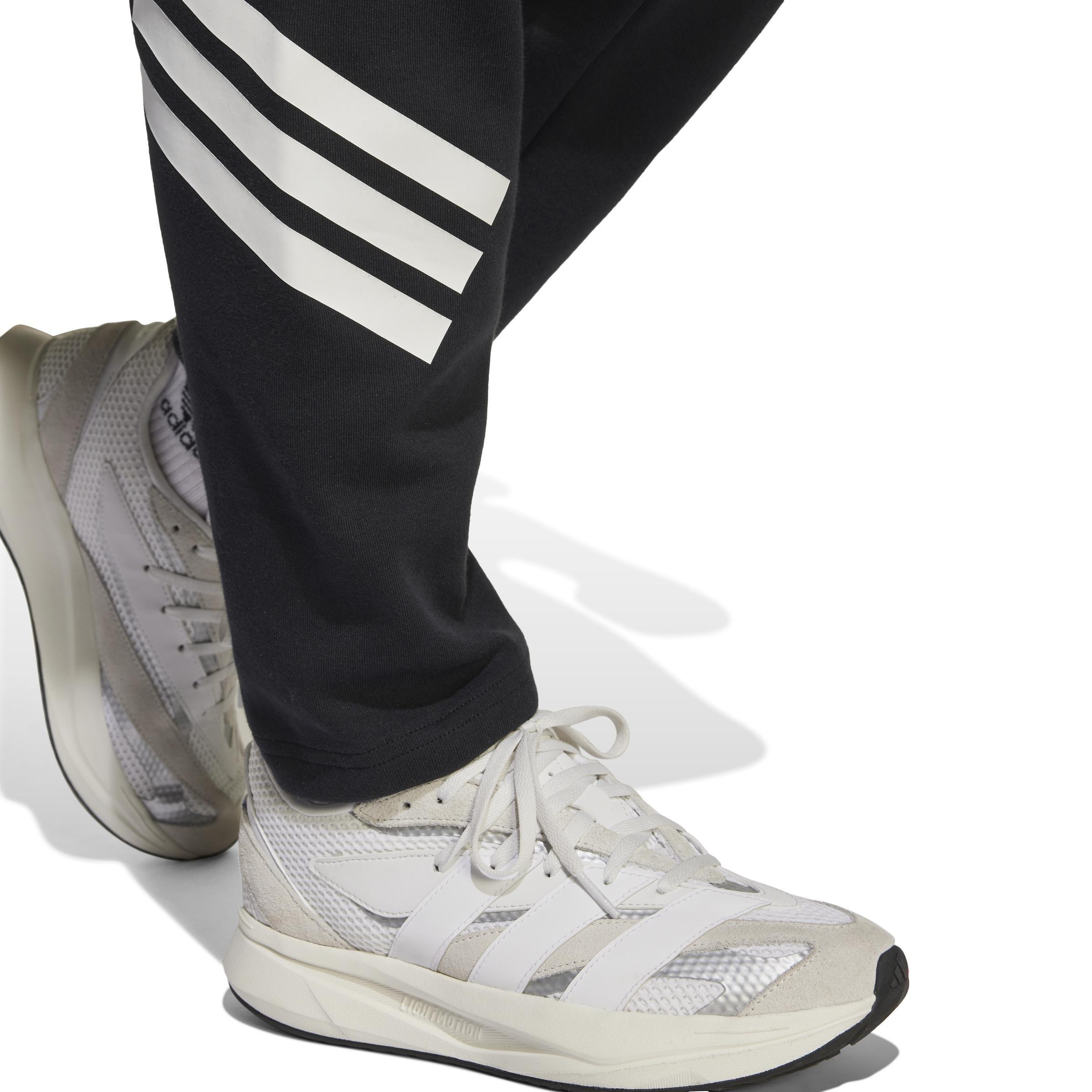 Unisex Kids Future Icons 3-Stripes Ankle-Length Joggers, Black, , large image number 3