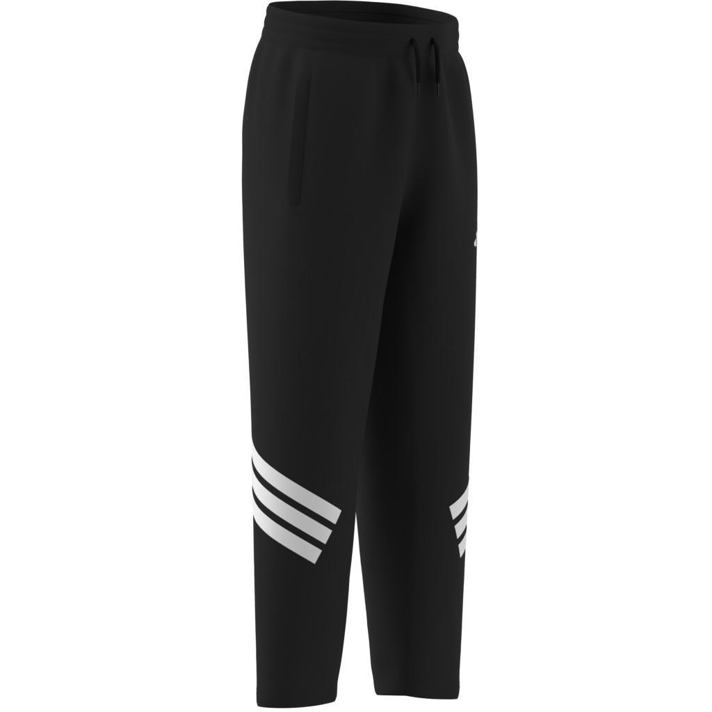 Unisex Future Icons 3-Stripes Ankle-Length Joggers Kids, Black, A701_ONE, large image number 10