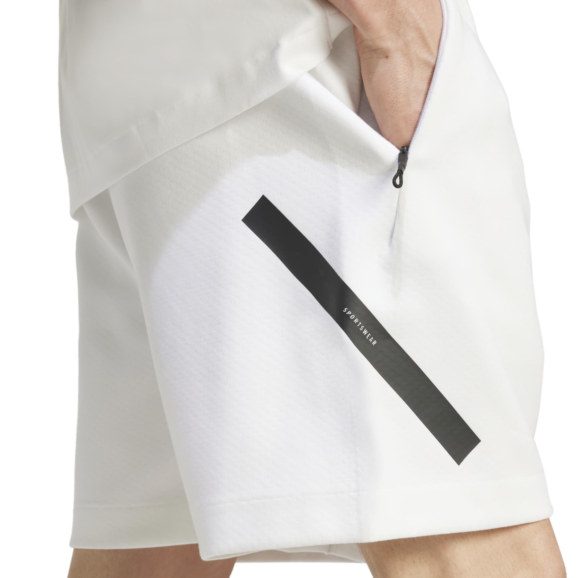 New adidas Z.N.E. Shorts, White, , large image number 3