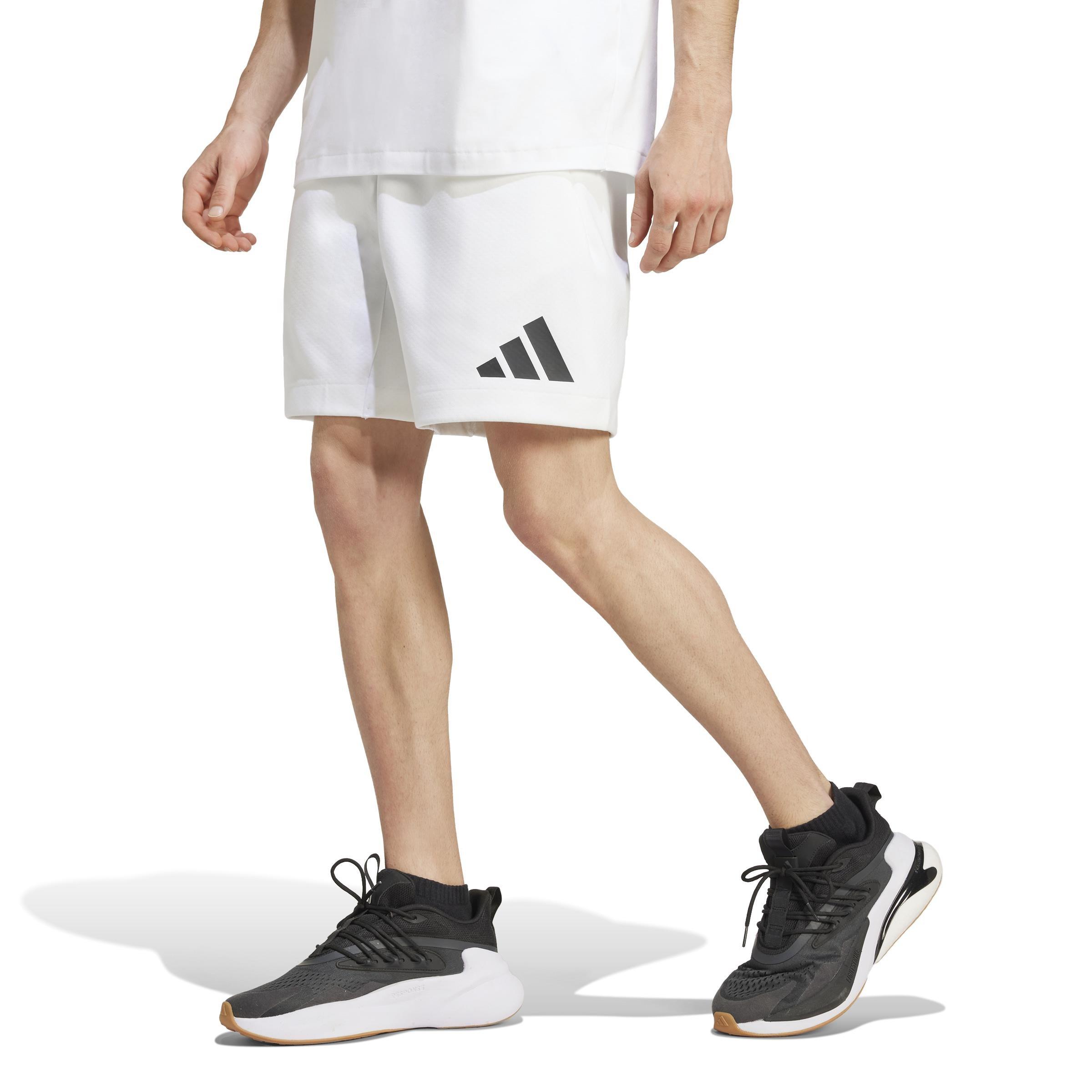 New adidas Z.N.E. Shorts, White, A701_ONE, large image number 6