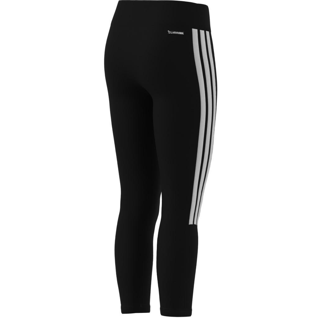 Kids Train Essentials 3-Stripes Leggings, Black, , large image number 8