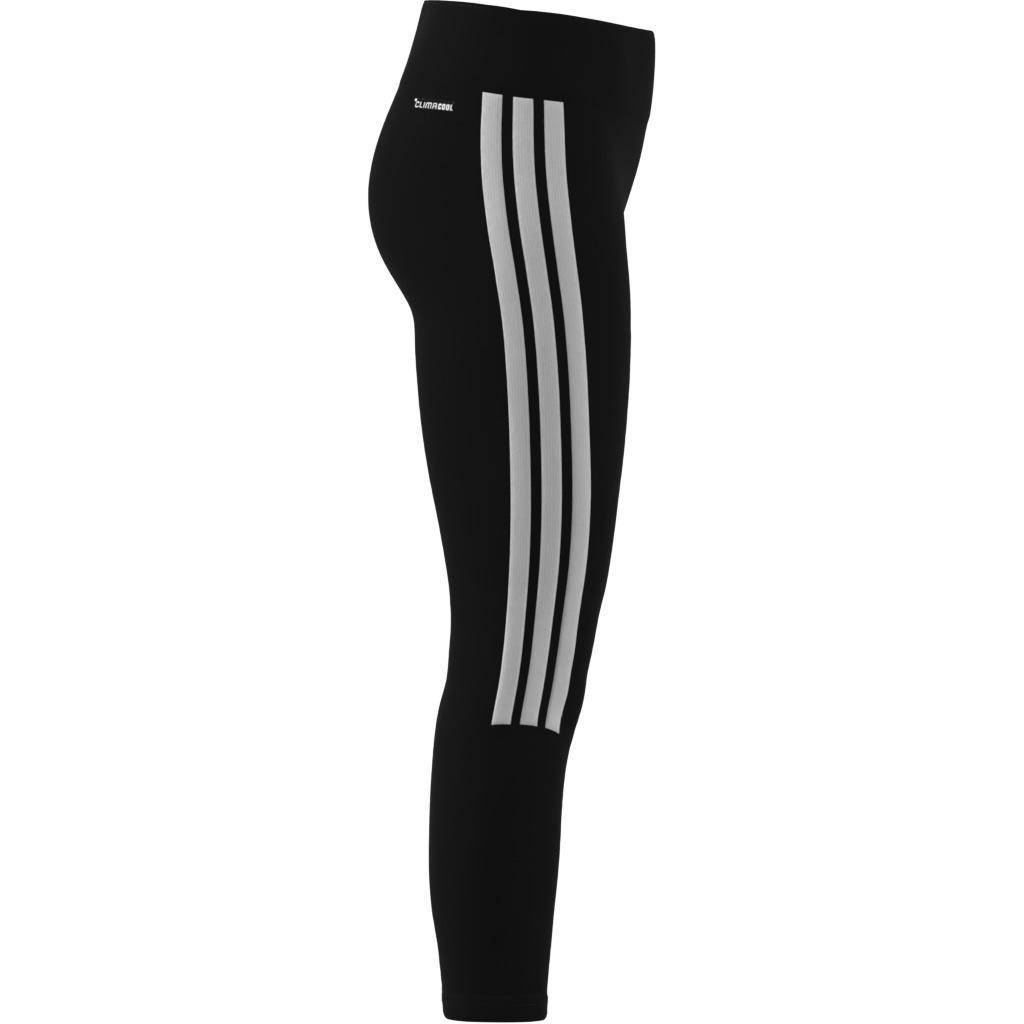 Kids Train Essentials 3-Stripes Leggings, Black, , large image number 9