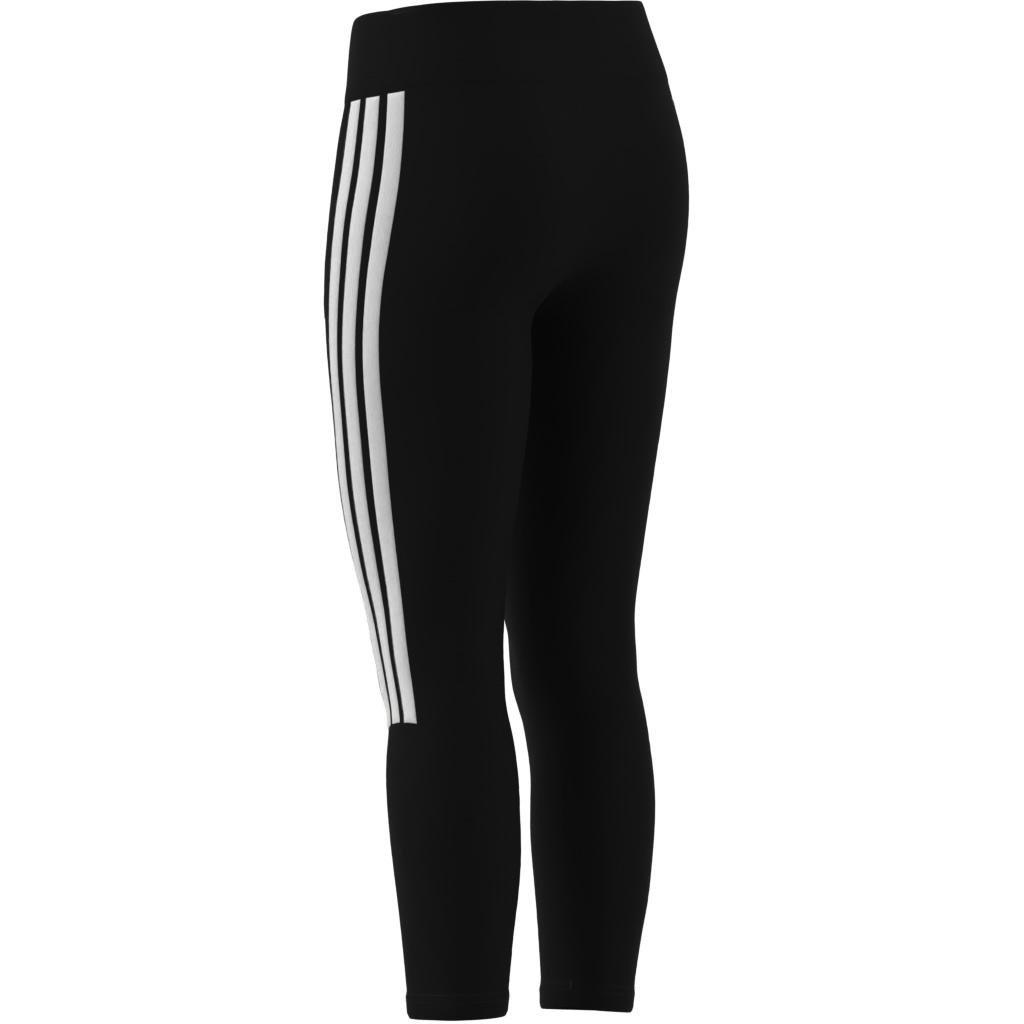 Kids Train Essentials 3-Stripes Leggings, Black, , large image number 10