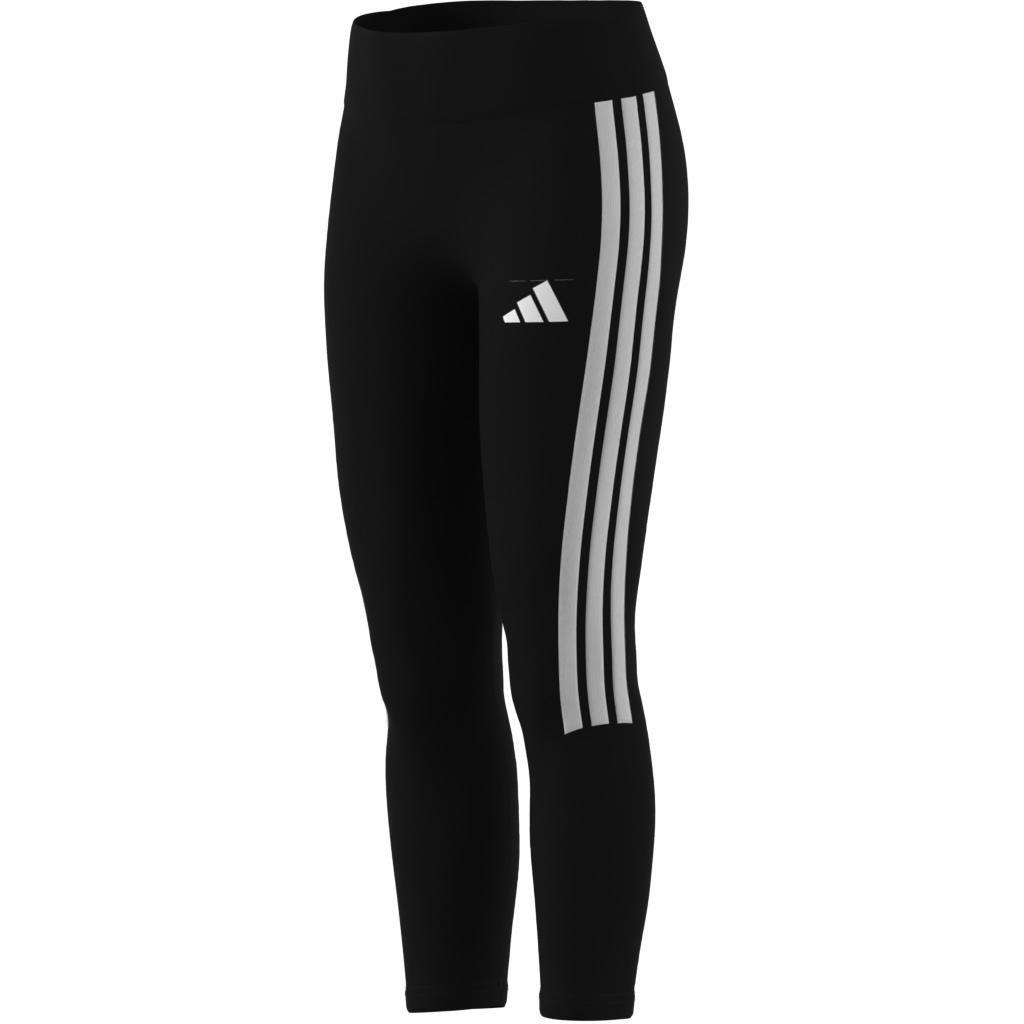Kids Train Essentials 3-Stripes Leggings, Black, , large image number 14
