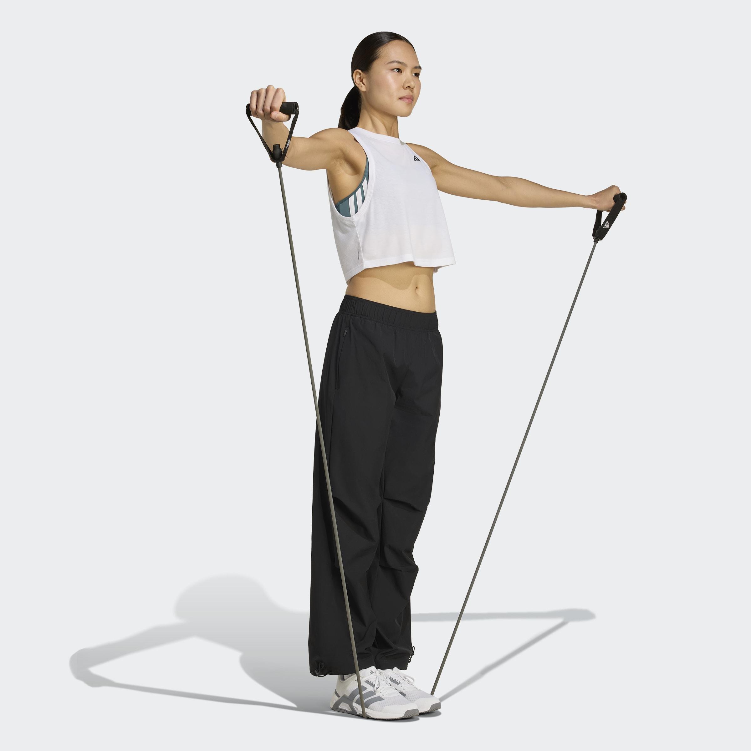 Workout Essentials Woven Training Joggers, Black, A701_ONE, large image number 6