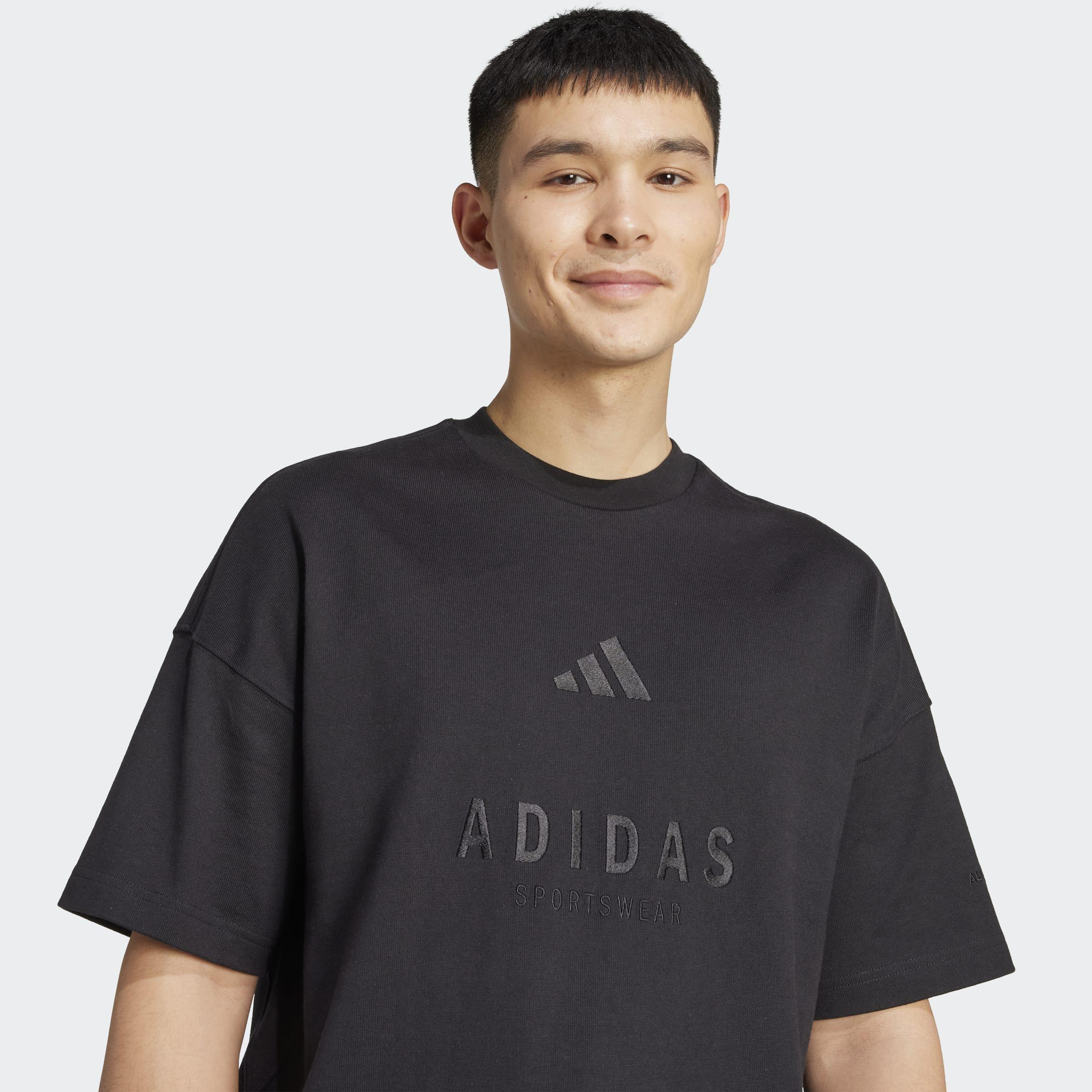 ALL SZN Embroidered Graphics T-Shirt, Black, A701_ONE, large image number 2