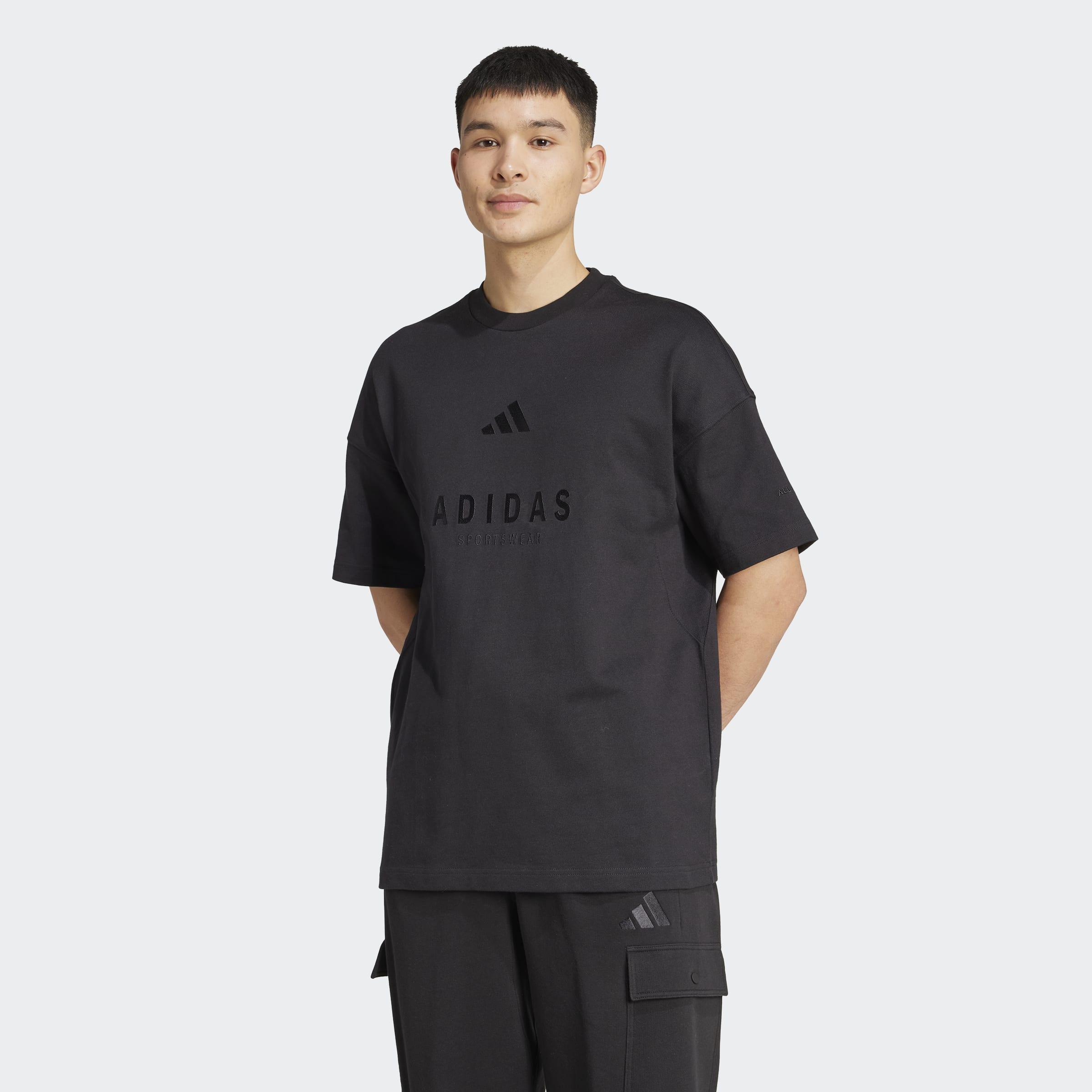 ALL SZN Embroidered Graphics T-Shirt, Black, A701_ONE, large image number 3
