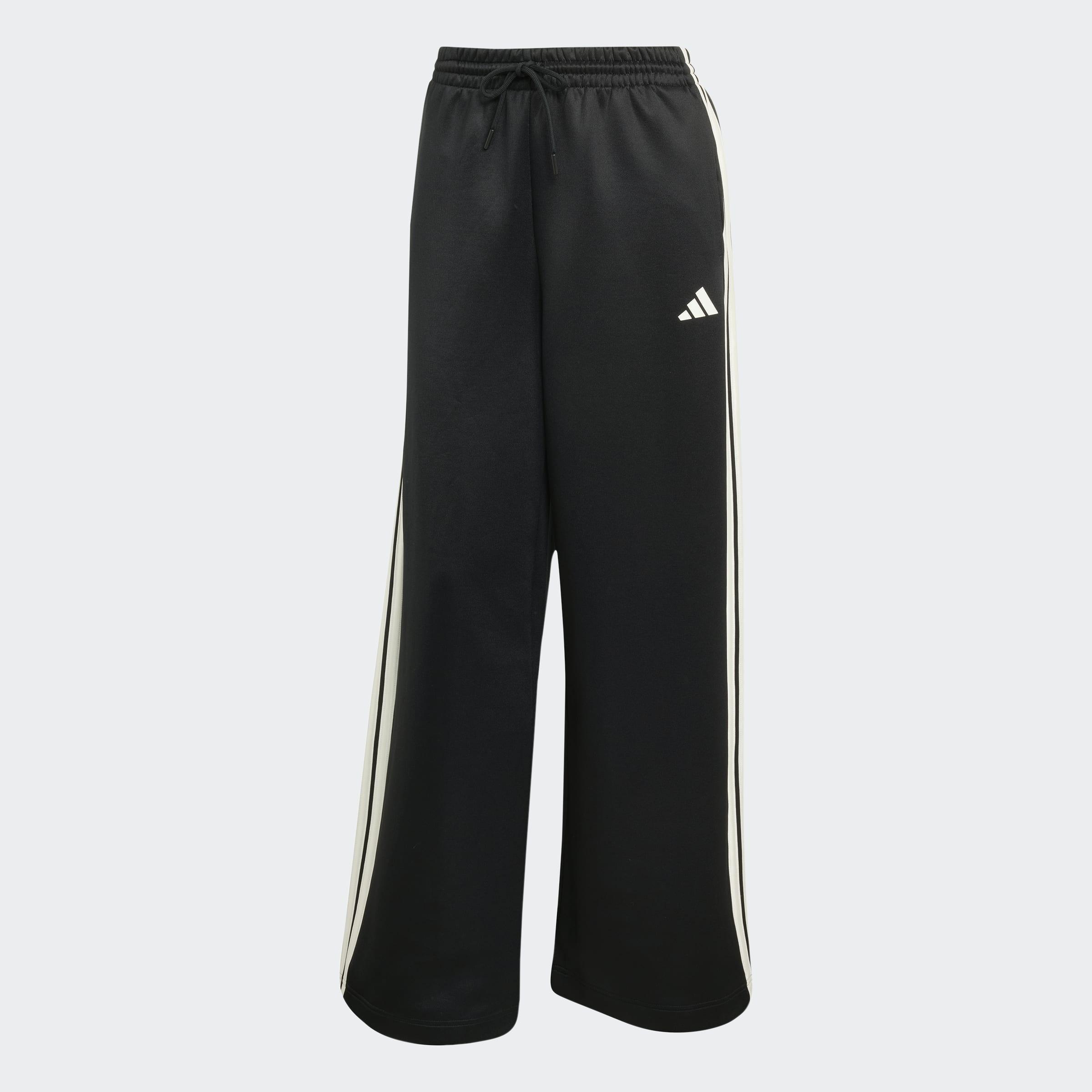 Stadium 3-Stripes Track Tracksuit Bottoms, Black