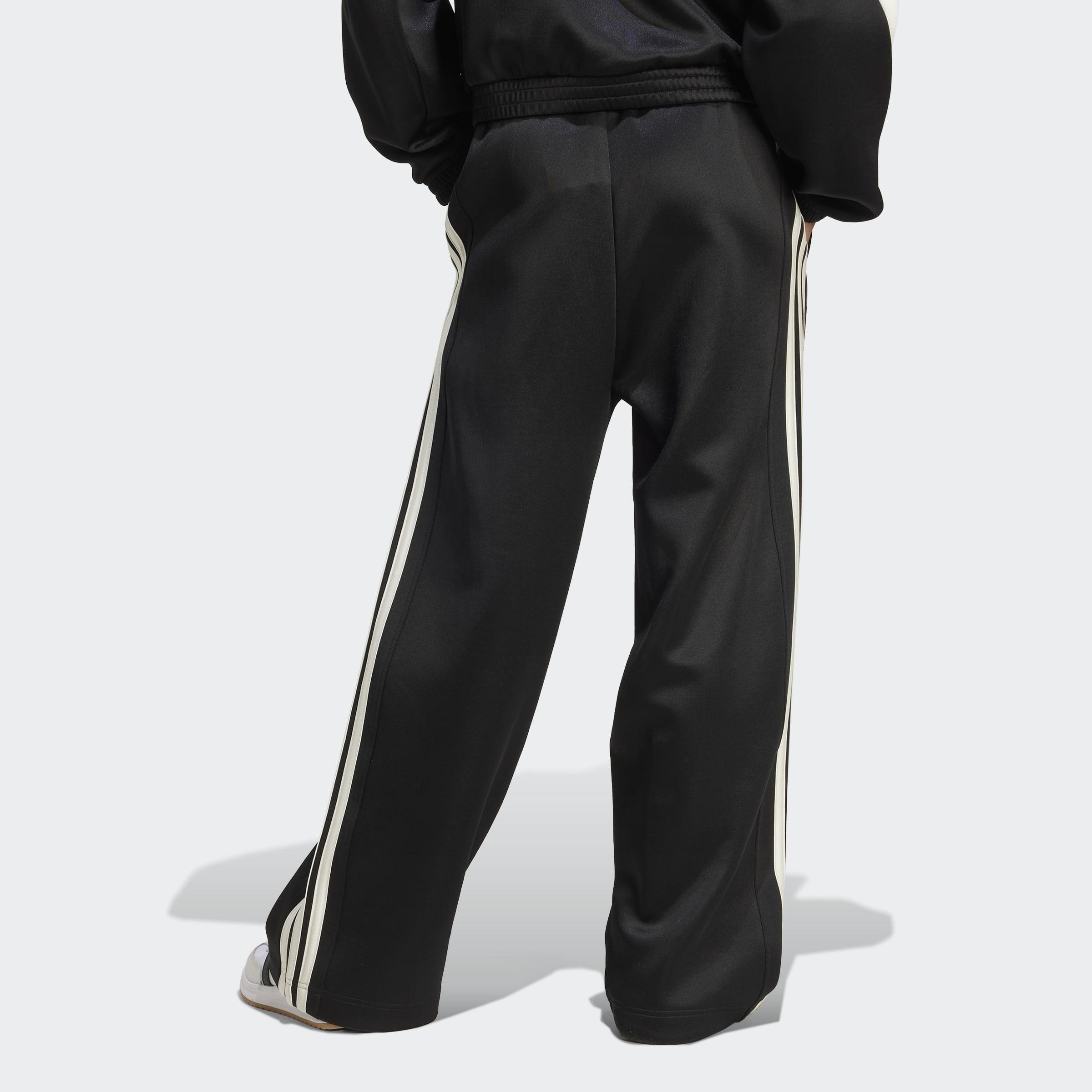 Stadium 3-Stripes Track Tracksuit Bottoms, Black