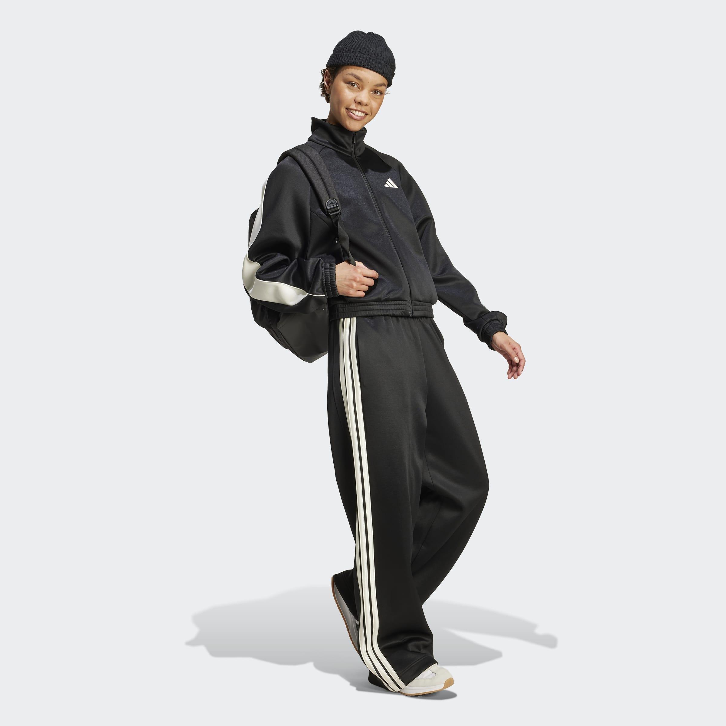 Stadium 3-Stripes Track Tracksuit Bottoms, Black, A701_ONE, large image number 5