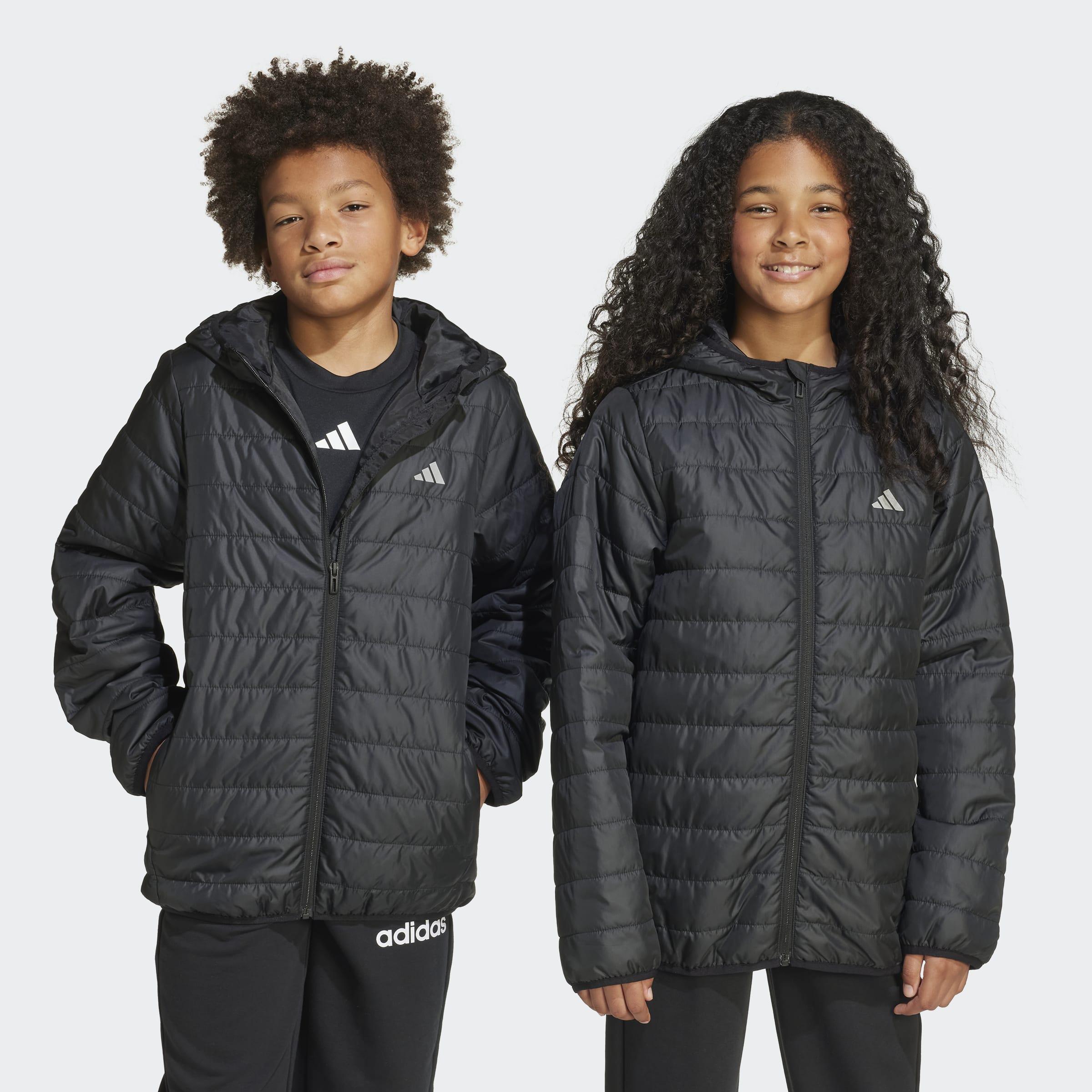 Kids Unisex Essentials Light Padded Jacket, Black, A701_ONE, large image number 7