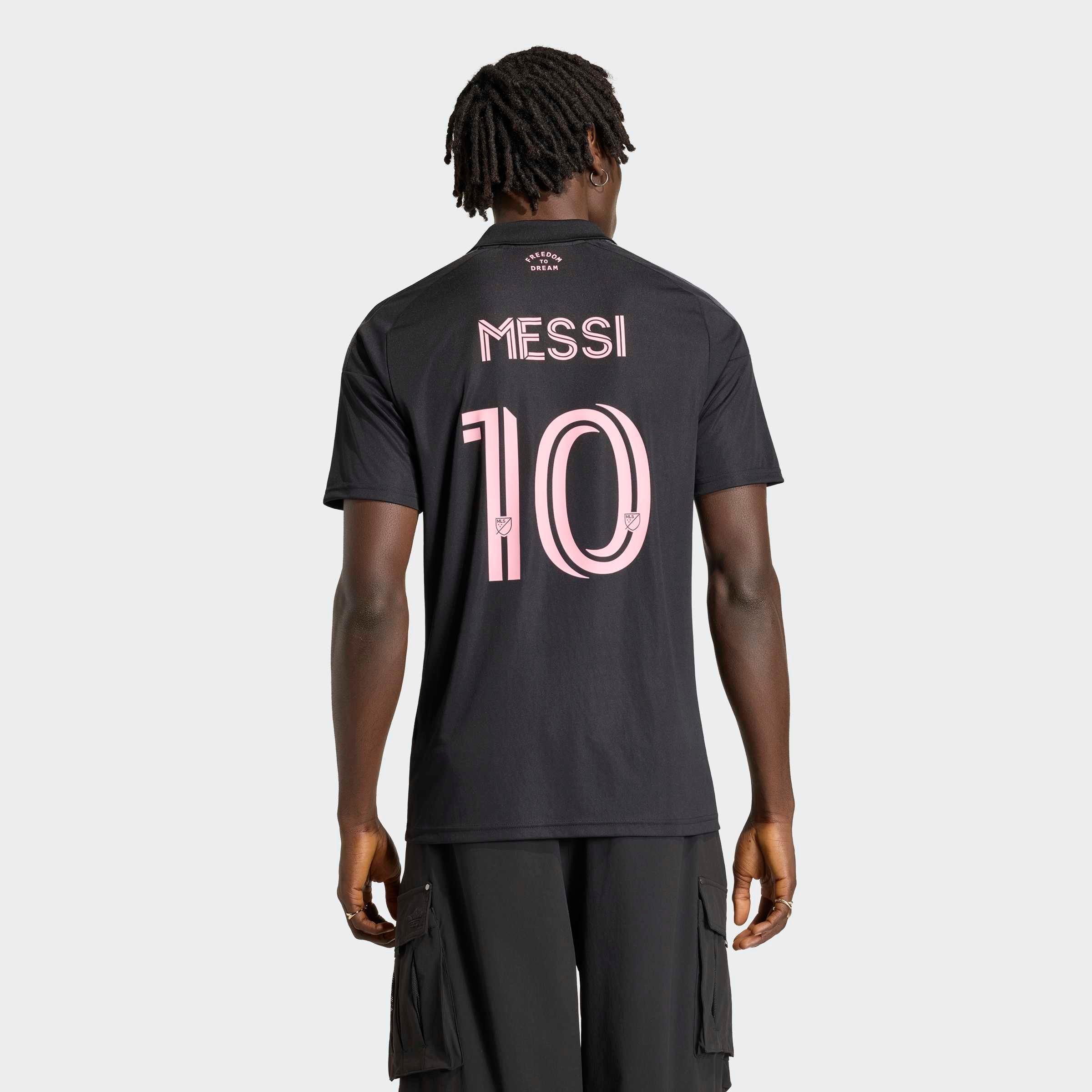 Inter Miami CF Away Jersey Messi, Black, A701_ONE, large image number 3