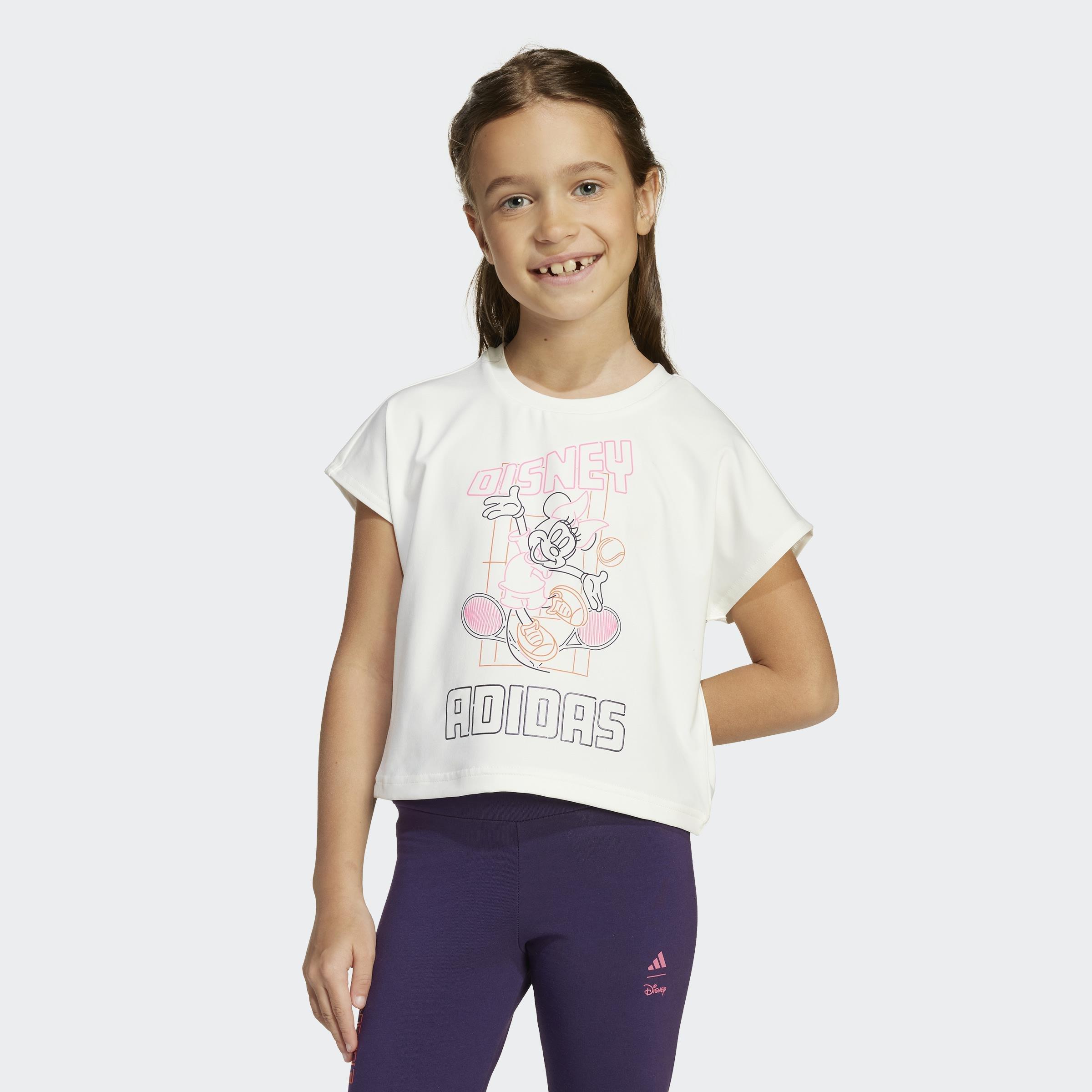 Kids adidas Disney Minnie Mouse Sport Set, White, A701_ONE, large image number 4