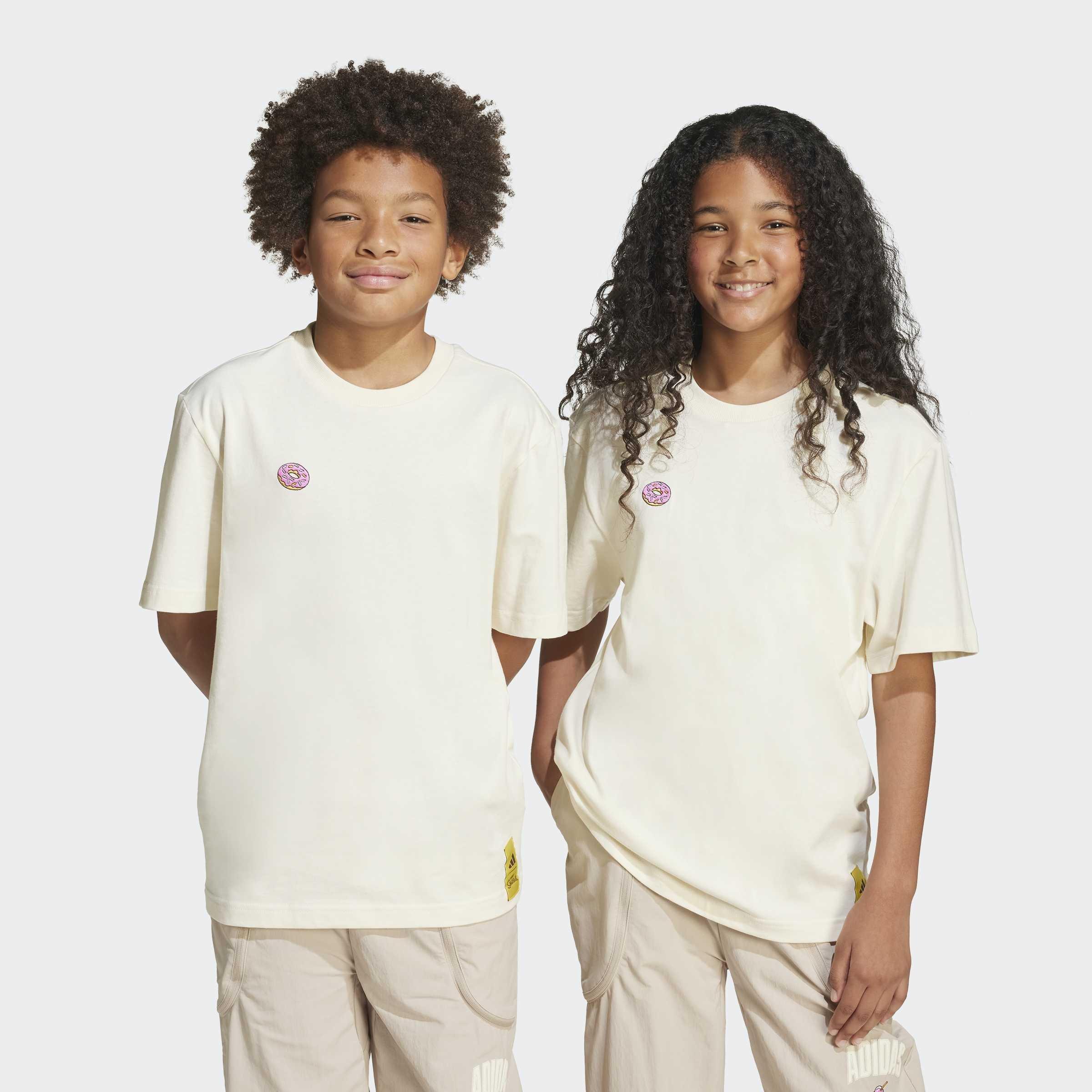 Kids Unisex The Simpsons Graphics T-Shirt, Beige, A701_ONE, large image number 7