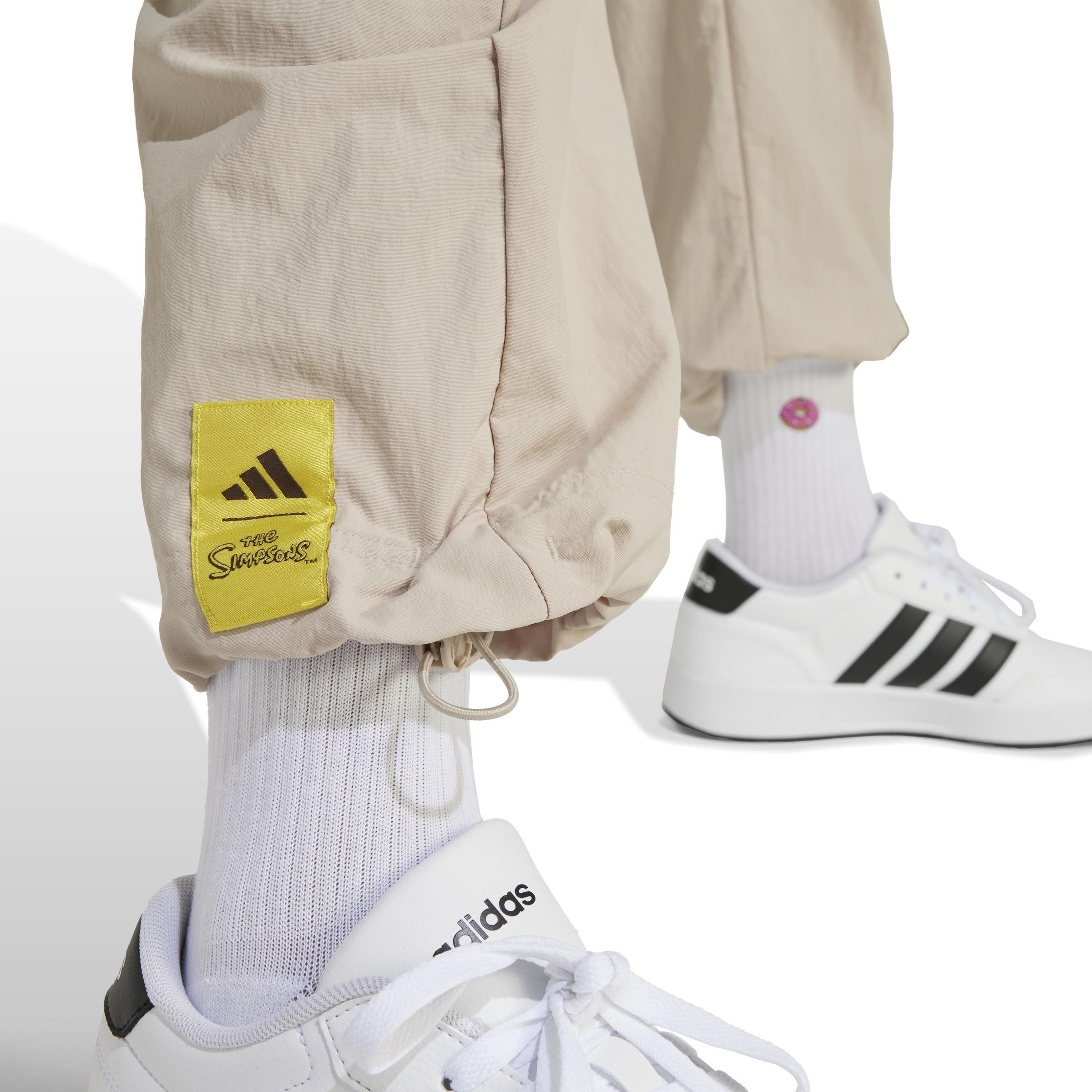 Kids Unisex adidas The Simpsons Pant, Beige, A701_ONE, large image number 3