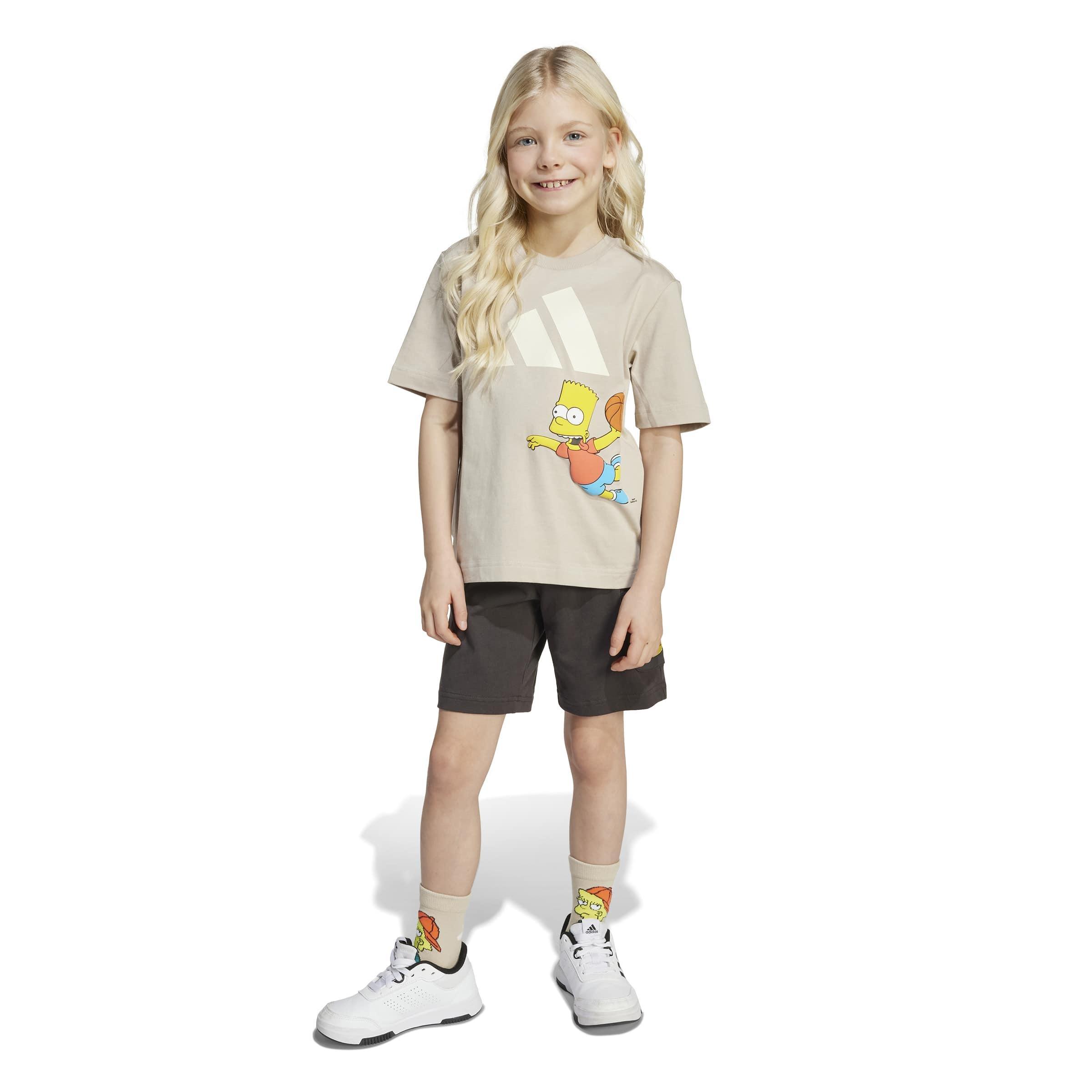 Kids Unisex The Simpsons Tee Set, Beige, , large image number 6