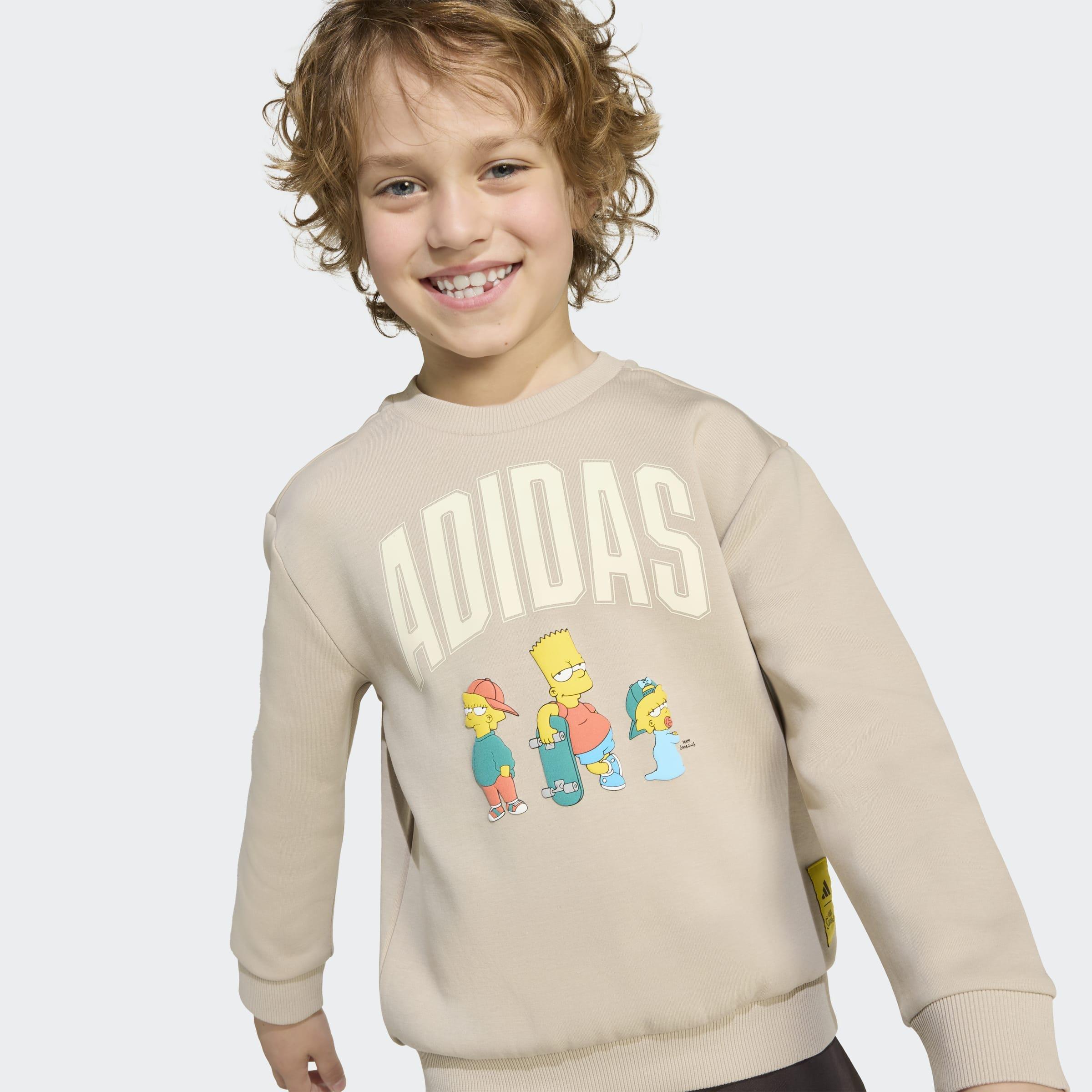 Kids Unisex The Simpsons Jogger, Beige, A701_ONE, large image number 5