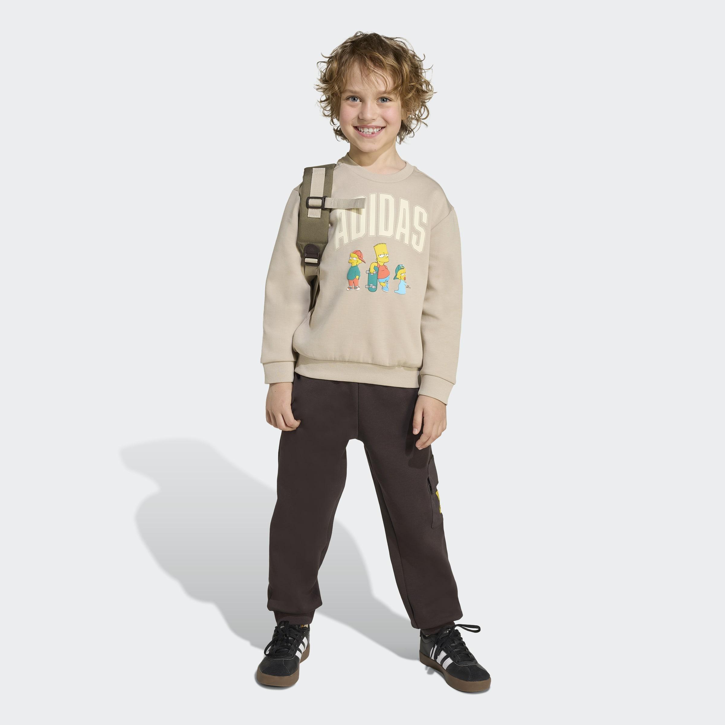 Kids Unisex The Simpsons Jogger, Beige, A701_ONE, large image number 7
