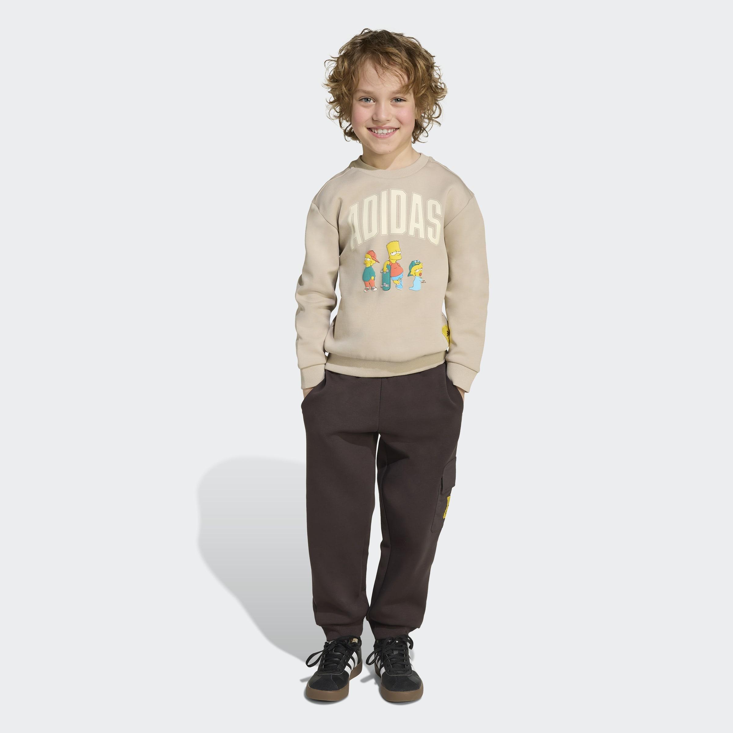 Kids Unisex The Simpsons Jogger, Beige, A701_ONE, large image number 8