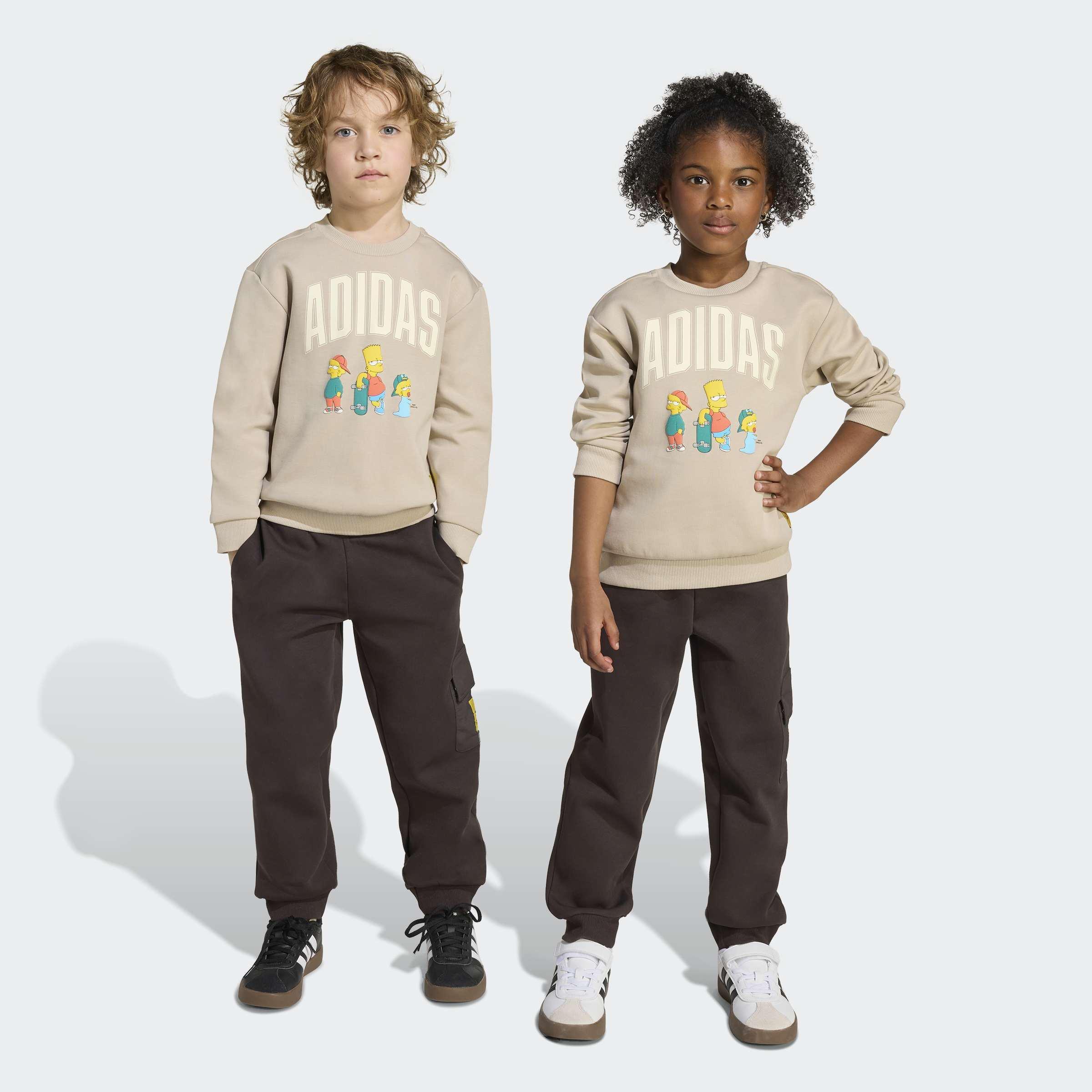 Kids Unisex The Simpsons Jogger, Beige, A701_ONE, large image number 9
