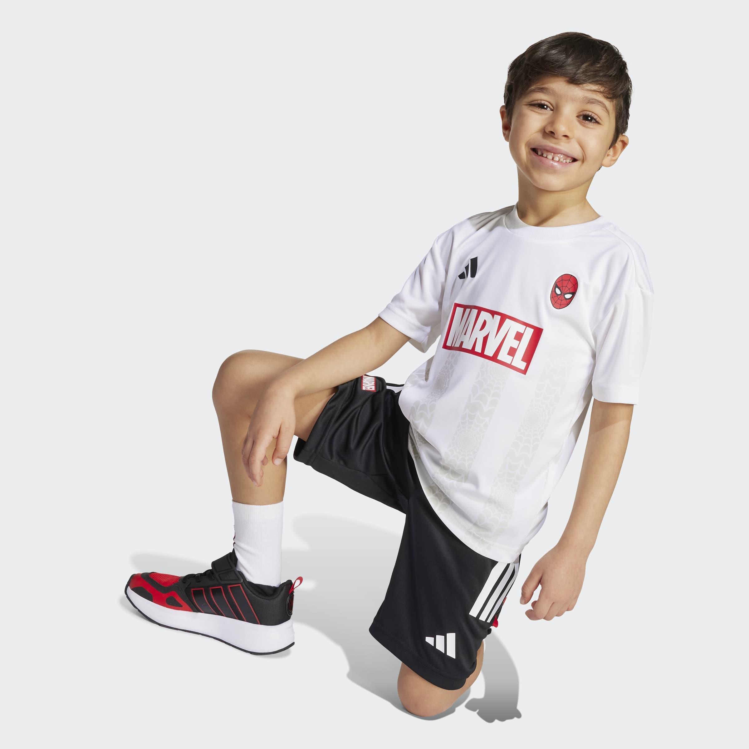 Kids Unisex Marvel Spider-Man T-Shirt Set, White, , large image number 3