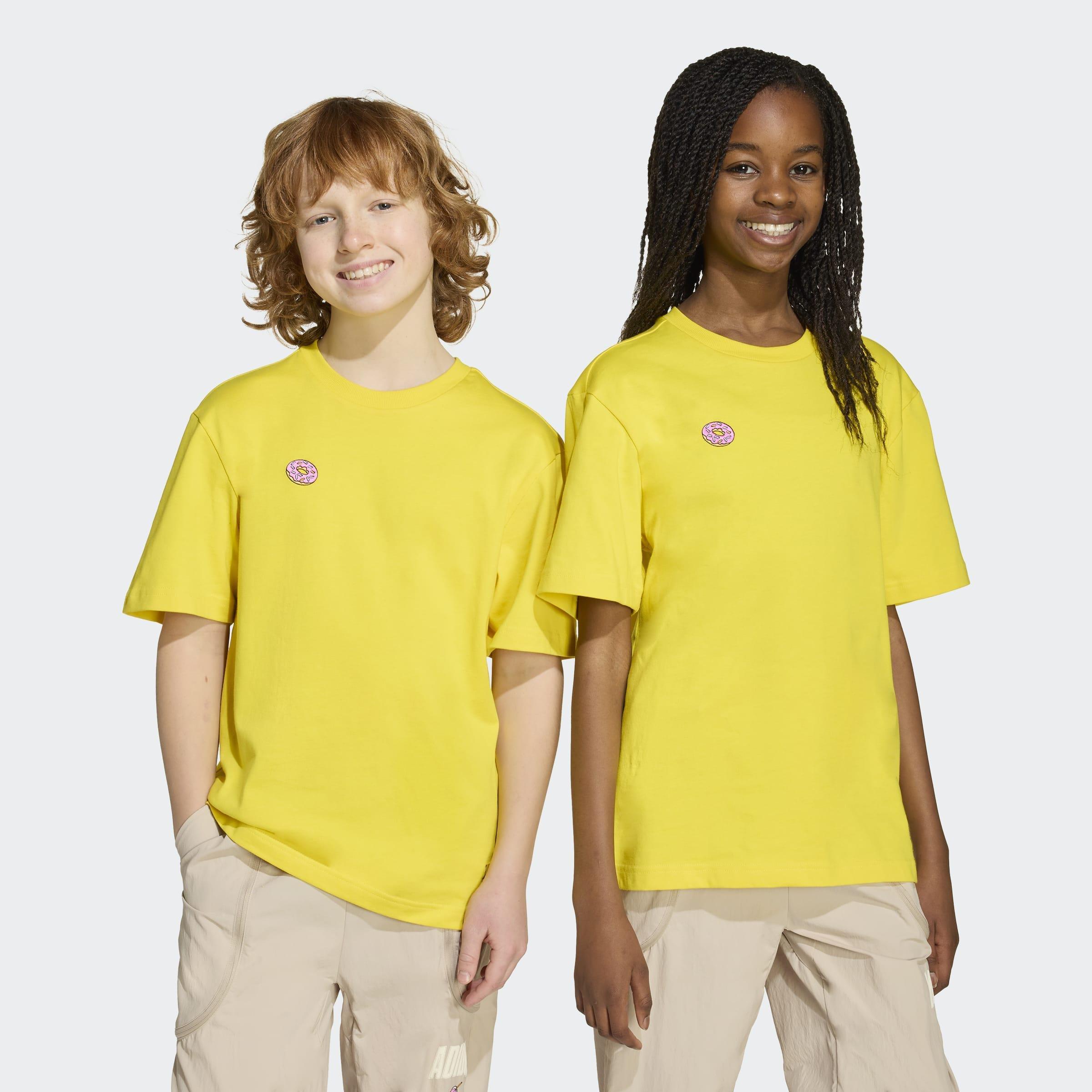 Kids Unisex The Simpsons Graphics T-Shirt, Yellow, A701_ONE, large image number 7