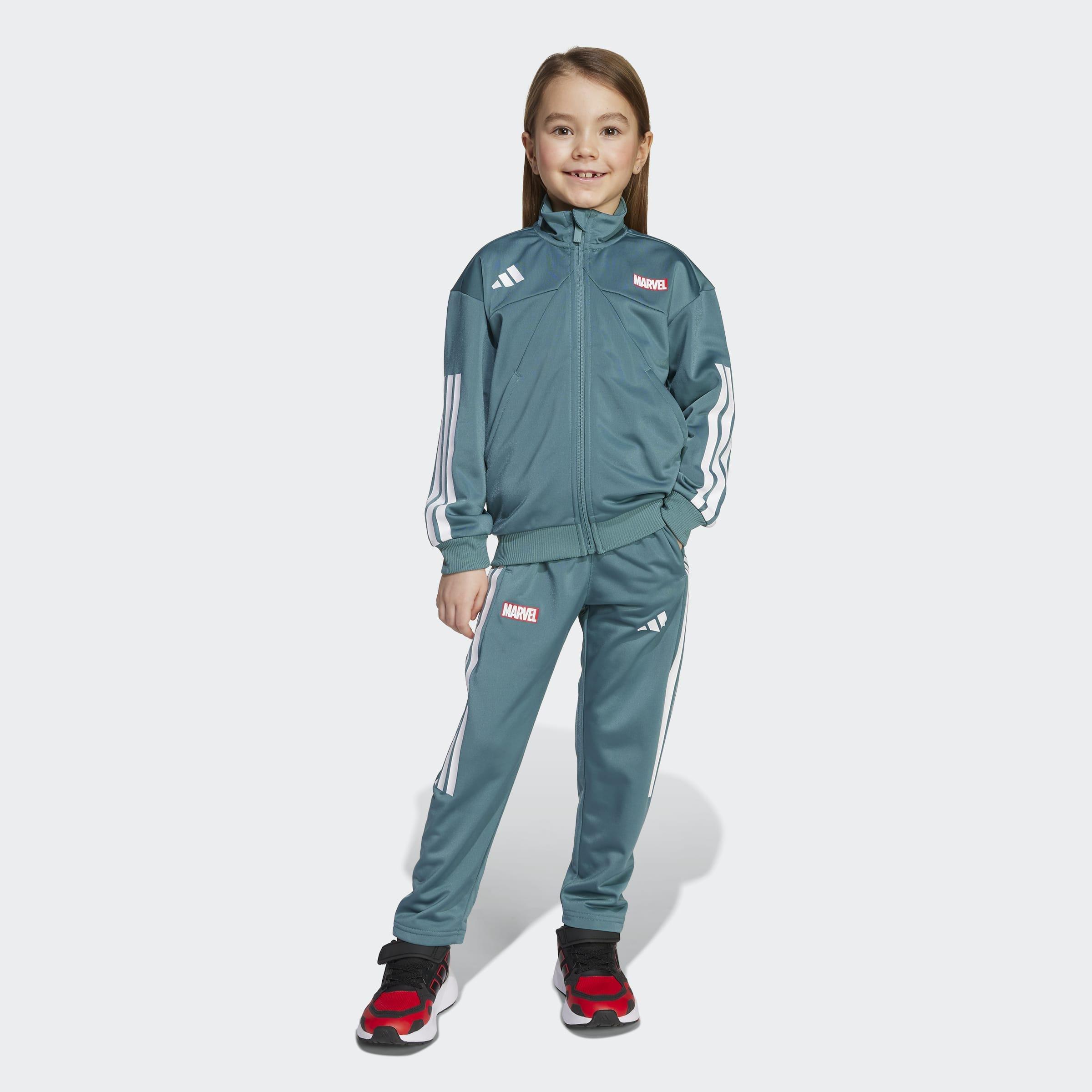 Kids Unisex Marvel Spider-Man Tracksuit, Green, A701_ONE, large image number 8