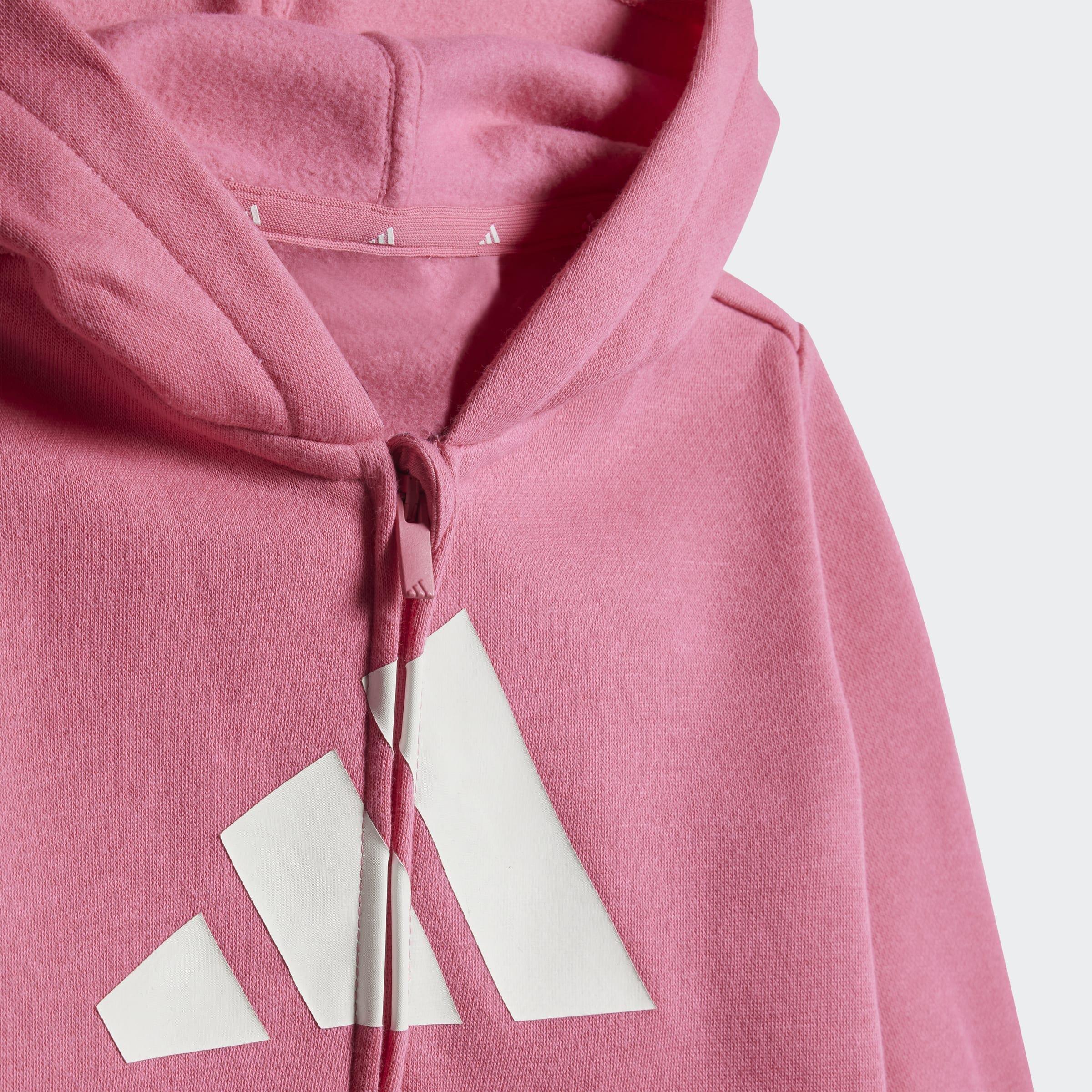 Kids Unisex Essentials Track Suit, Pink, A701_ONE, large image number 4