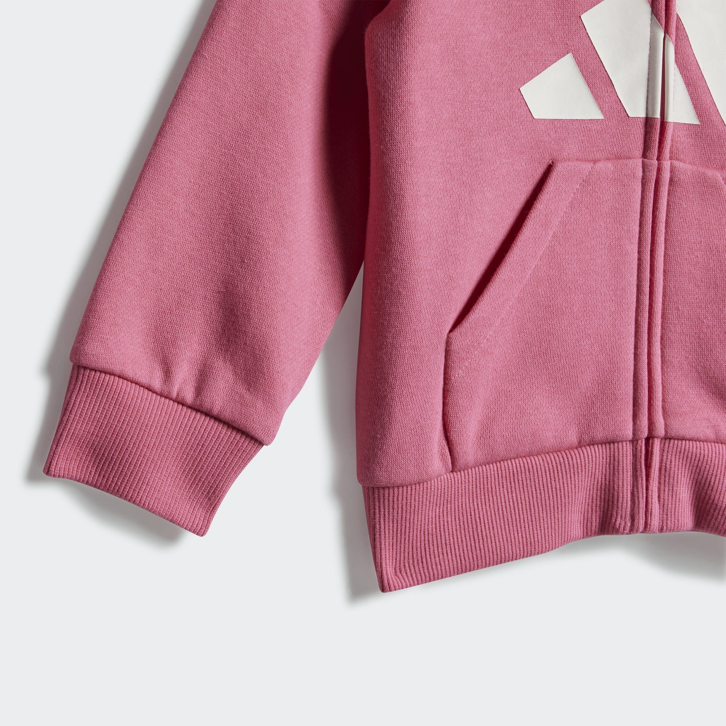 Kids Unisex Essentials Track Suit, Pink, A701_ONE, large image number 6