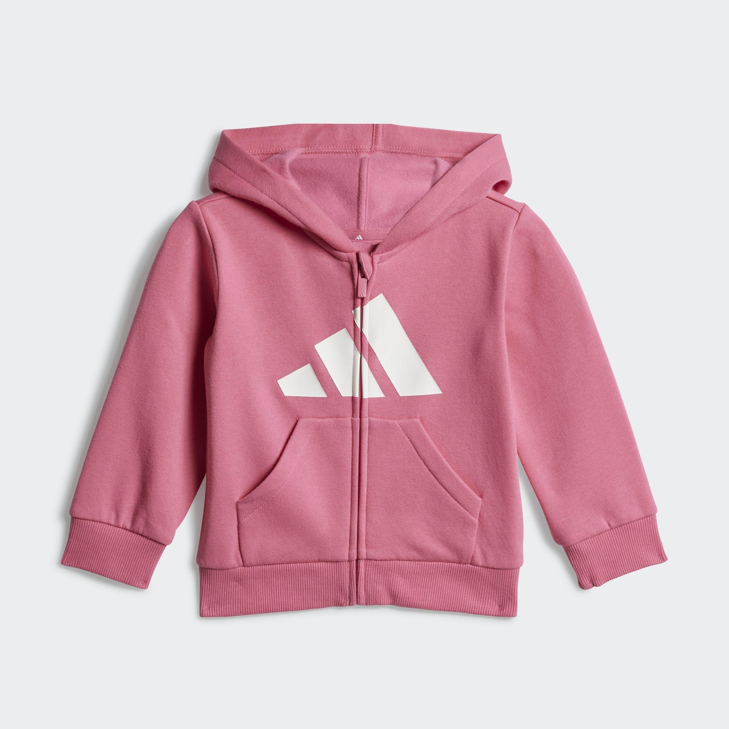 Kids Unisex Essentials Track Suit, Pink, A701_ONE, large image number 7