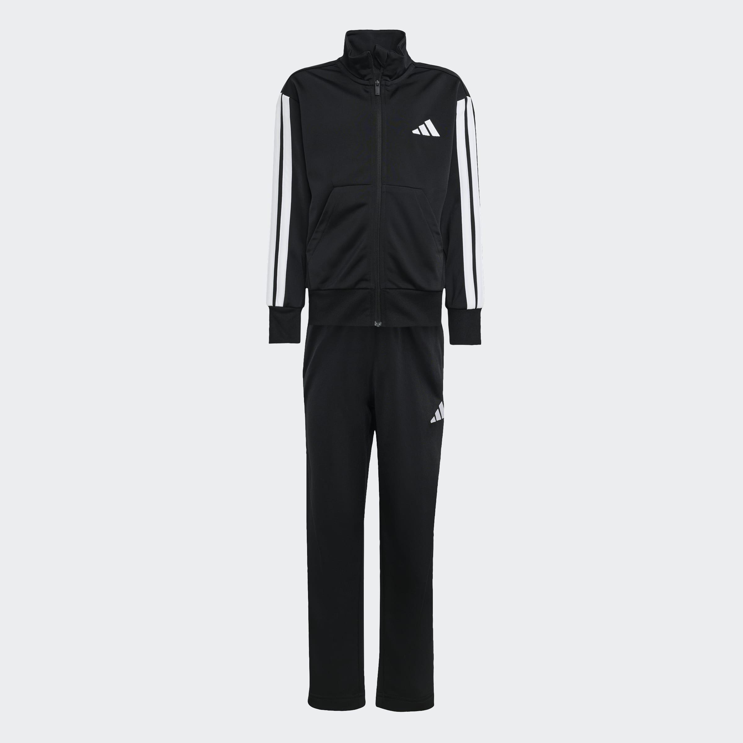 Kids Unisex Essentials Climacool Track Suit, Black