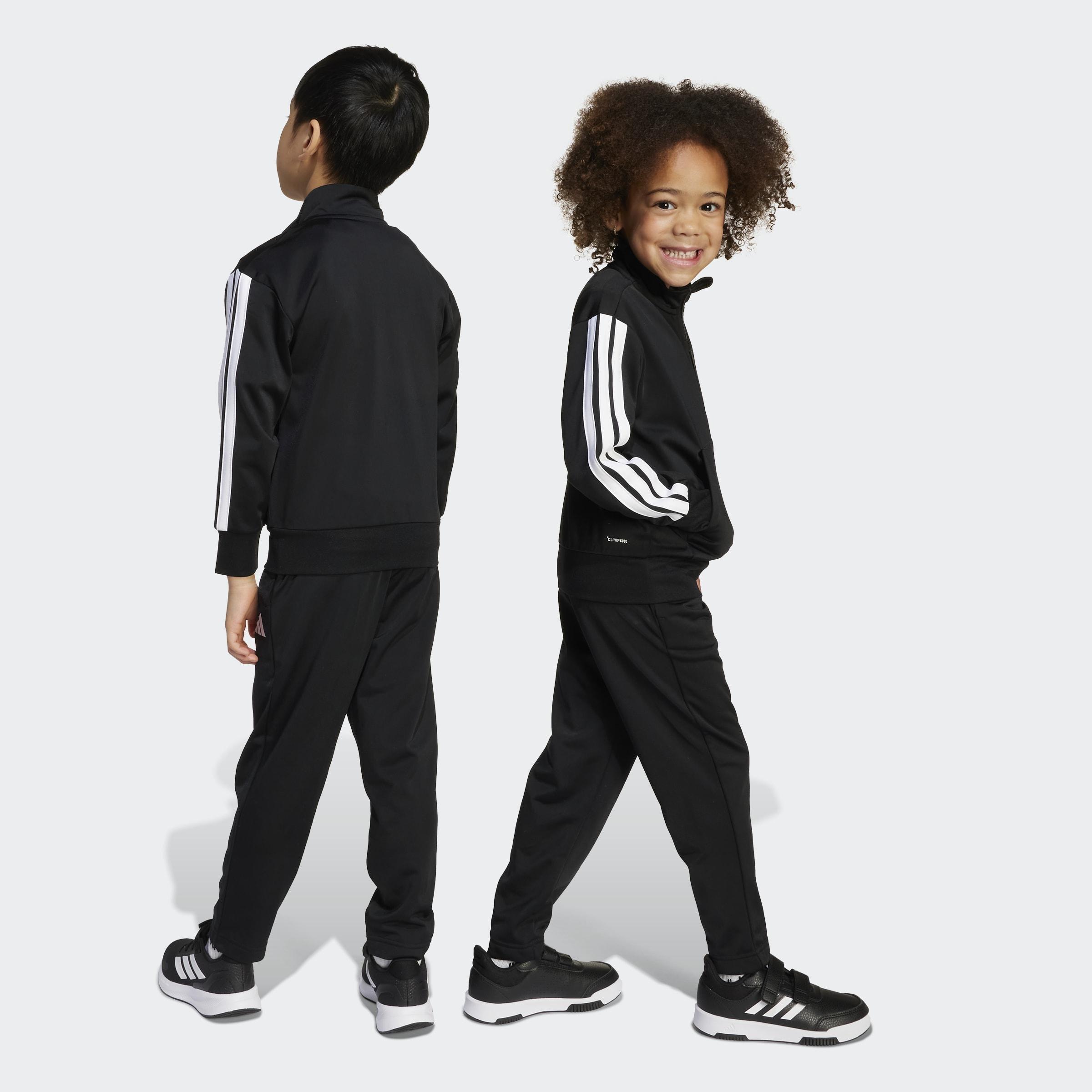 Kids Unisex Essentials Climacool Track Suit, Black