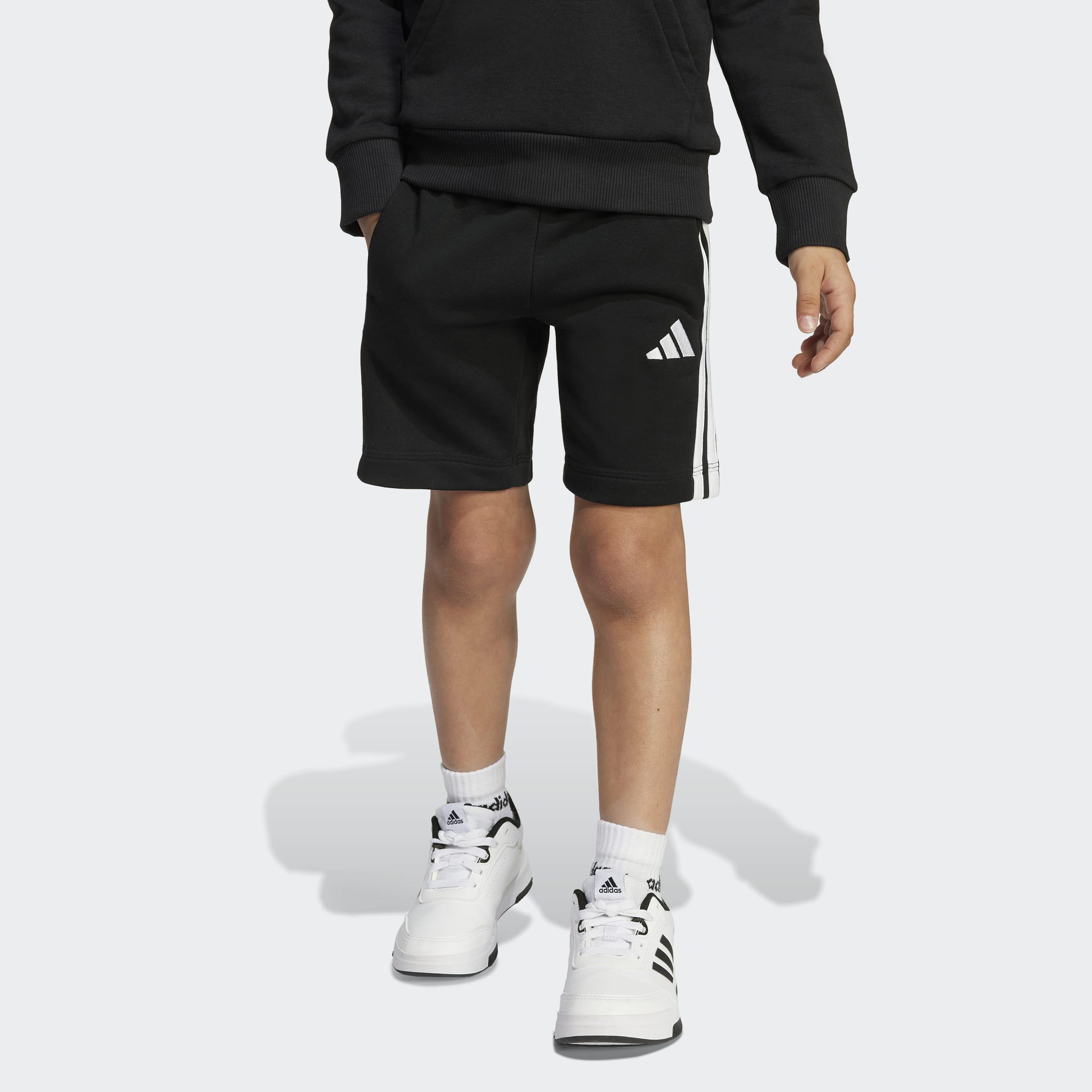 Kids Unisex Essentials Shorts, Black, A701_ONE, large image number 7