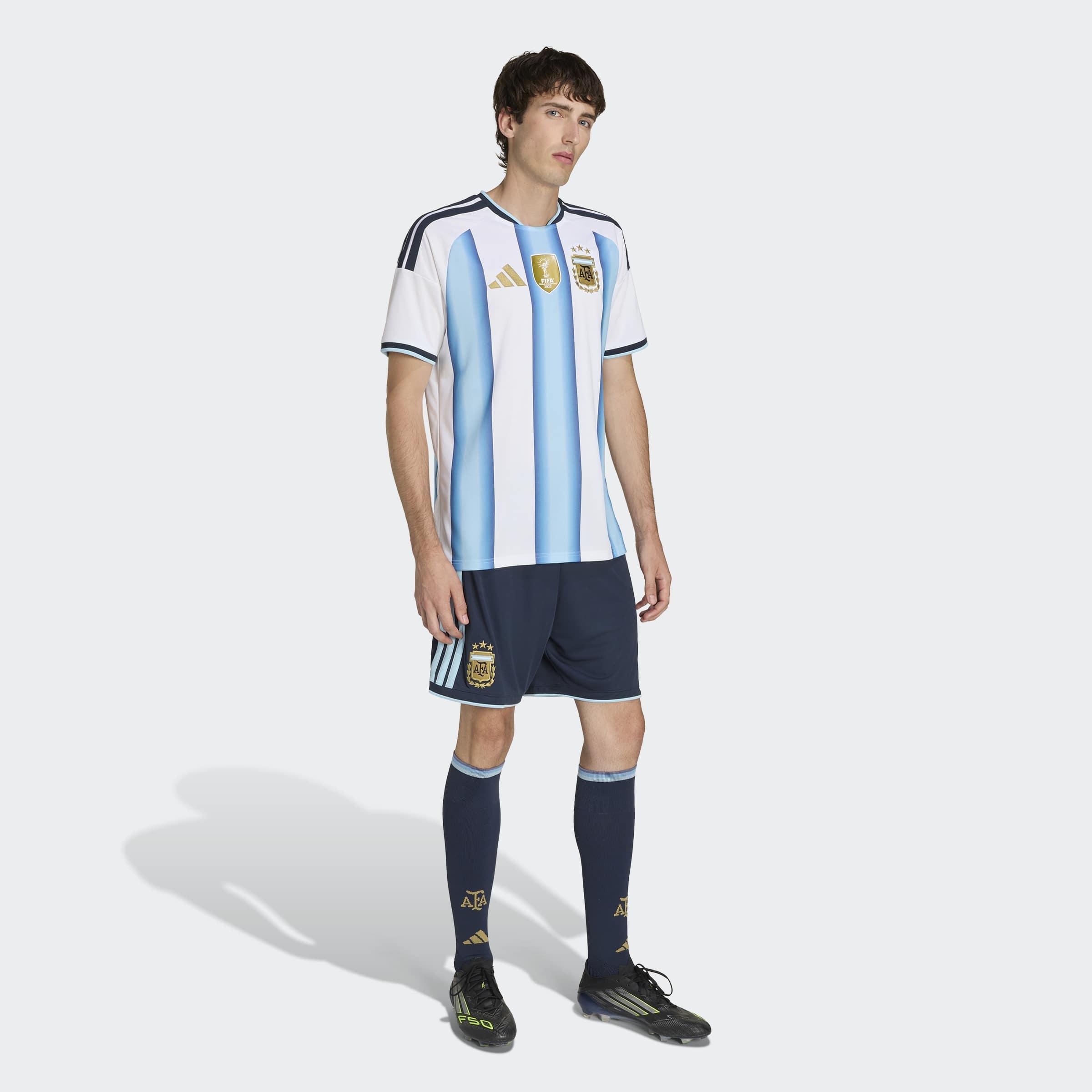 Argentina 26 Home Shorts, Blue, A701_ONE, large image number 4