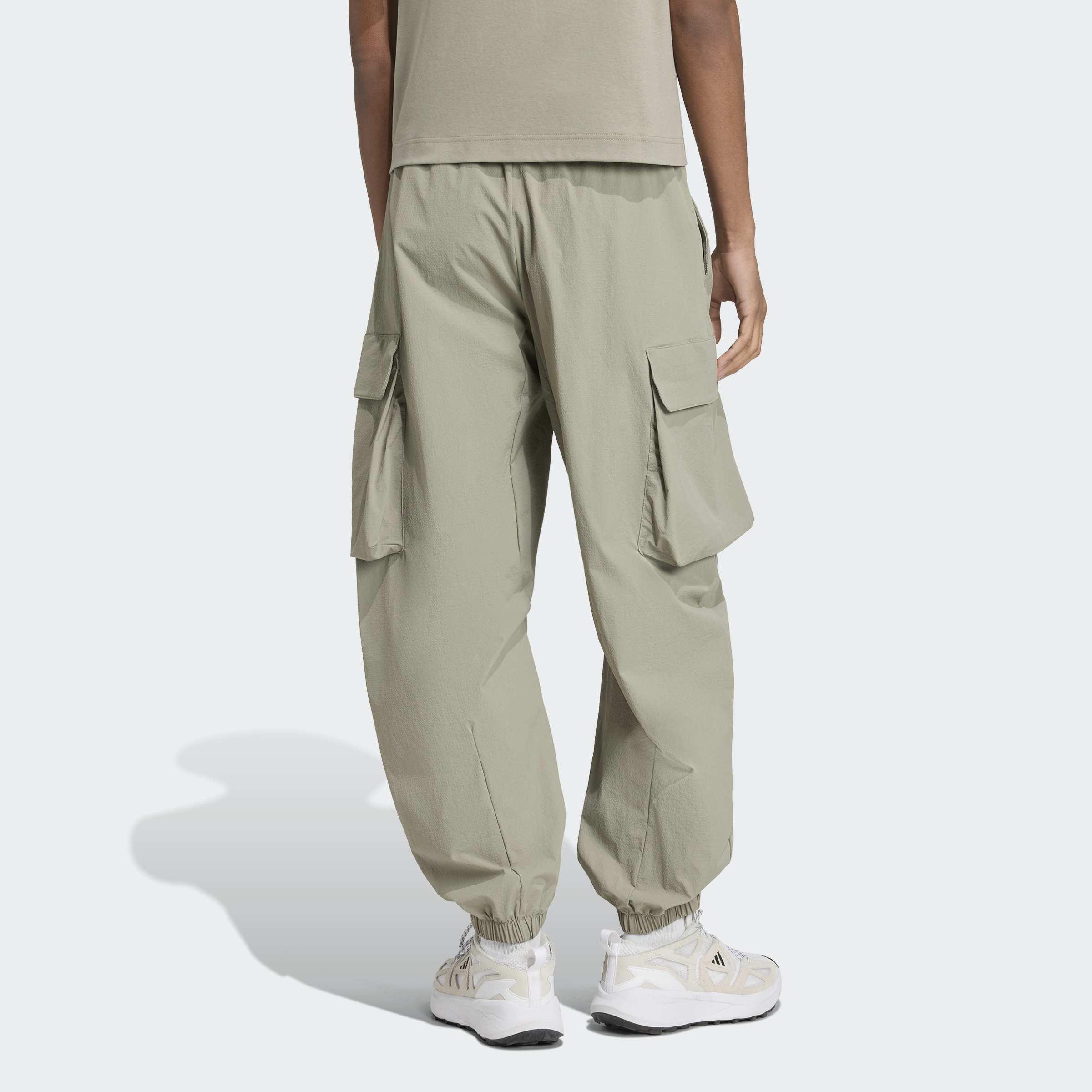 City Tech Windbreaker Tracksuit Bottoms, Green, A701_ONE, large image number 1