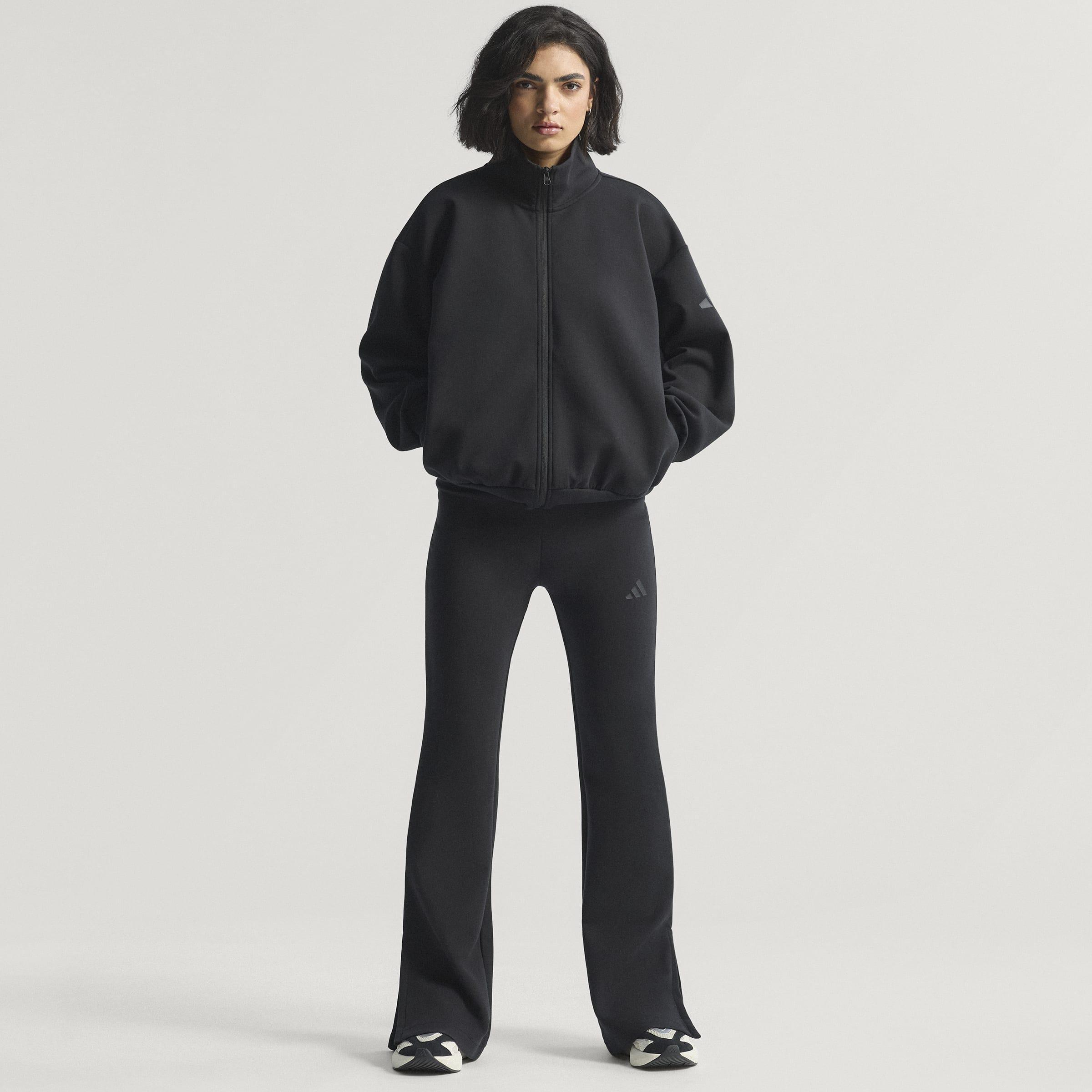 Soft Lux Loose Full-Zip, Black, A701_ONE, large image number 13