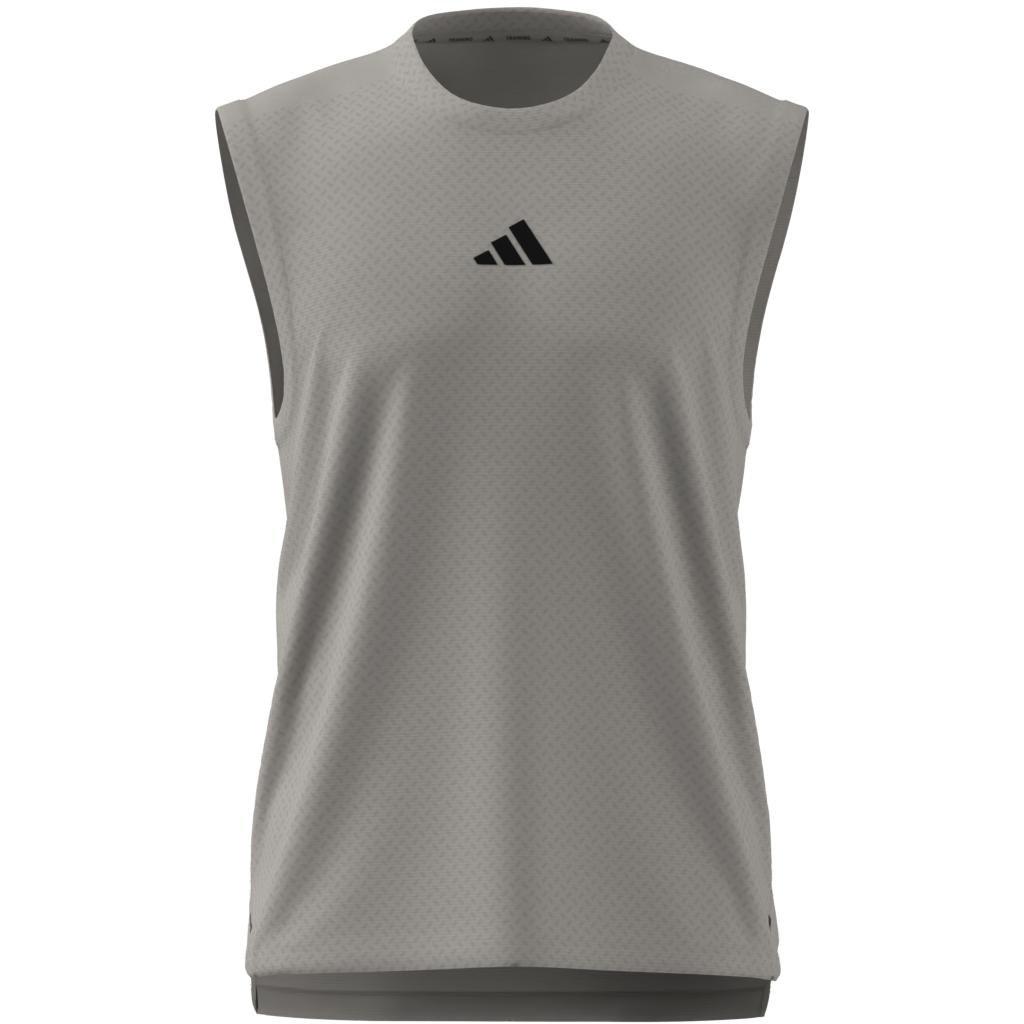 3-Stripes Power Tank Top, Grey, A701_ONE, large image number 6