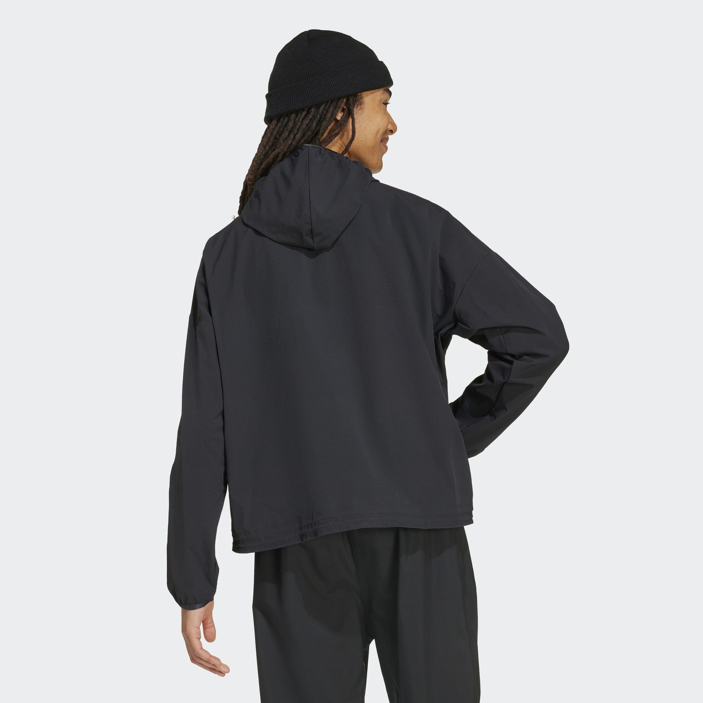 MYSHELTER Windbreaker, Black, A701_ONE, large image number 1
