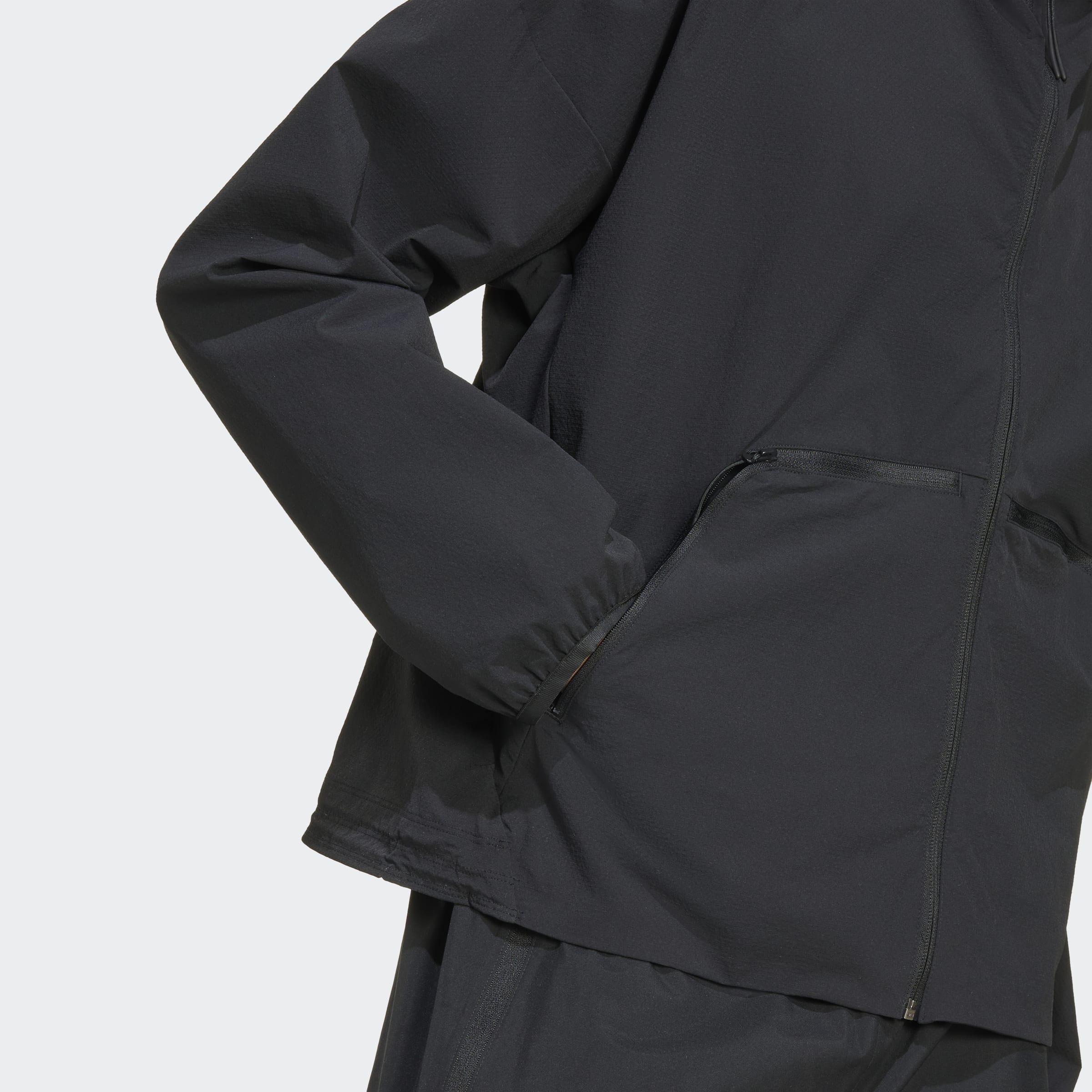 MYSHELTER Windbreaker, Black, A701_ONE, large image number 3
