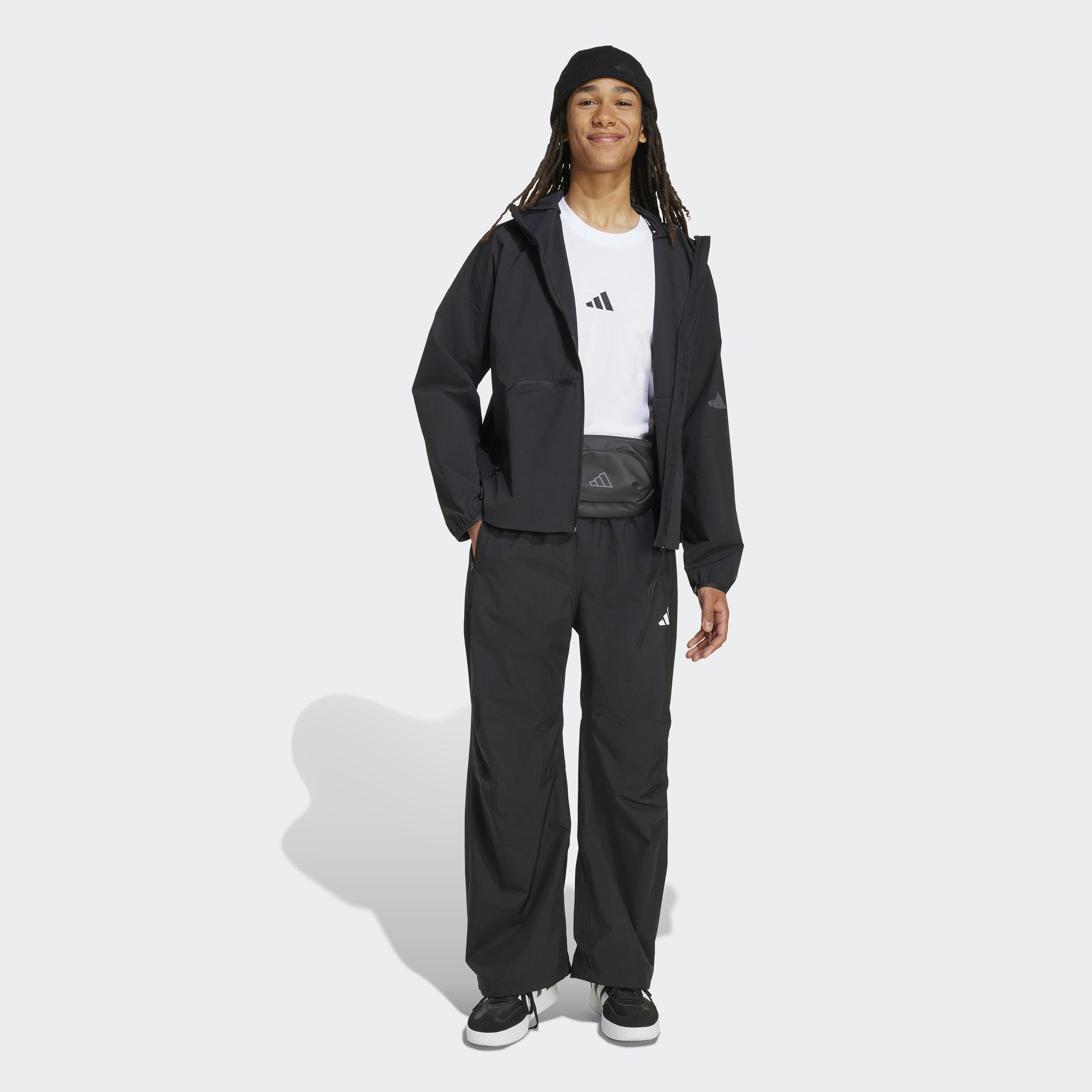MYSHELTER Windbreaker, Black, A701_ONE, large image number 5