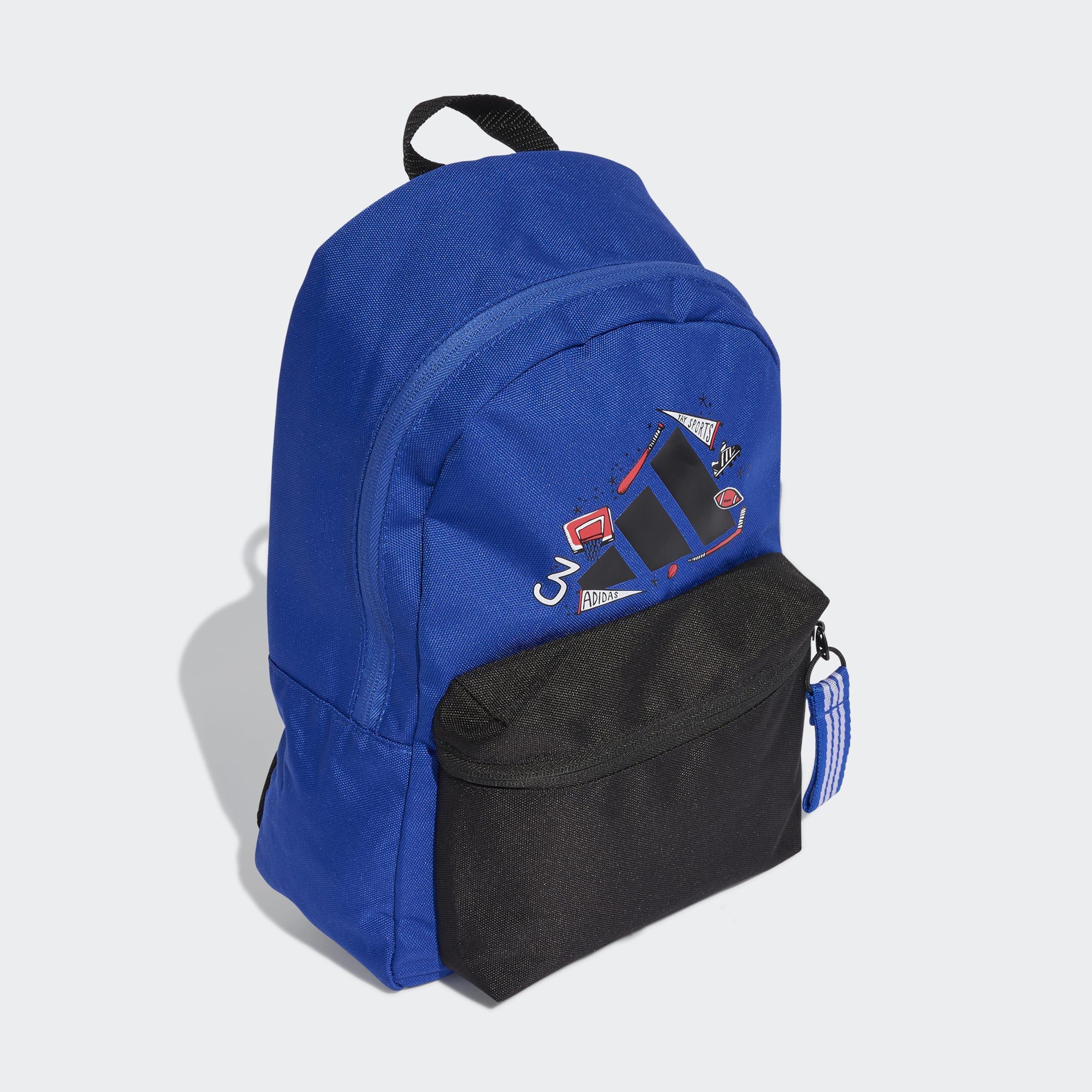 Kids Unisex Little Kids Printed Backpack, Blue, A701_ONE, large image number 2