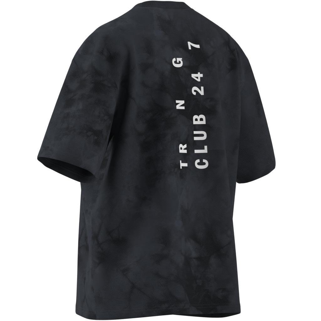 Climacool Training Club 24/7 Graphic T-shirt, Blue, , large image number 14