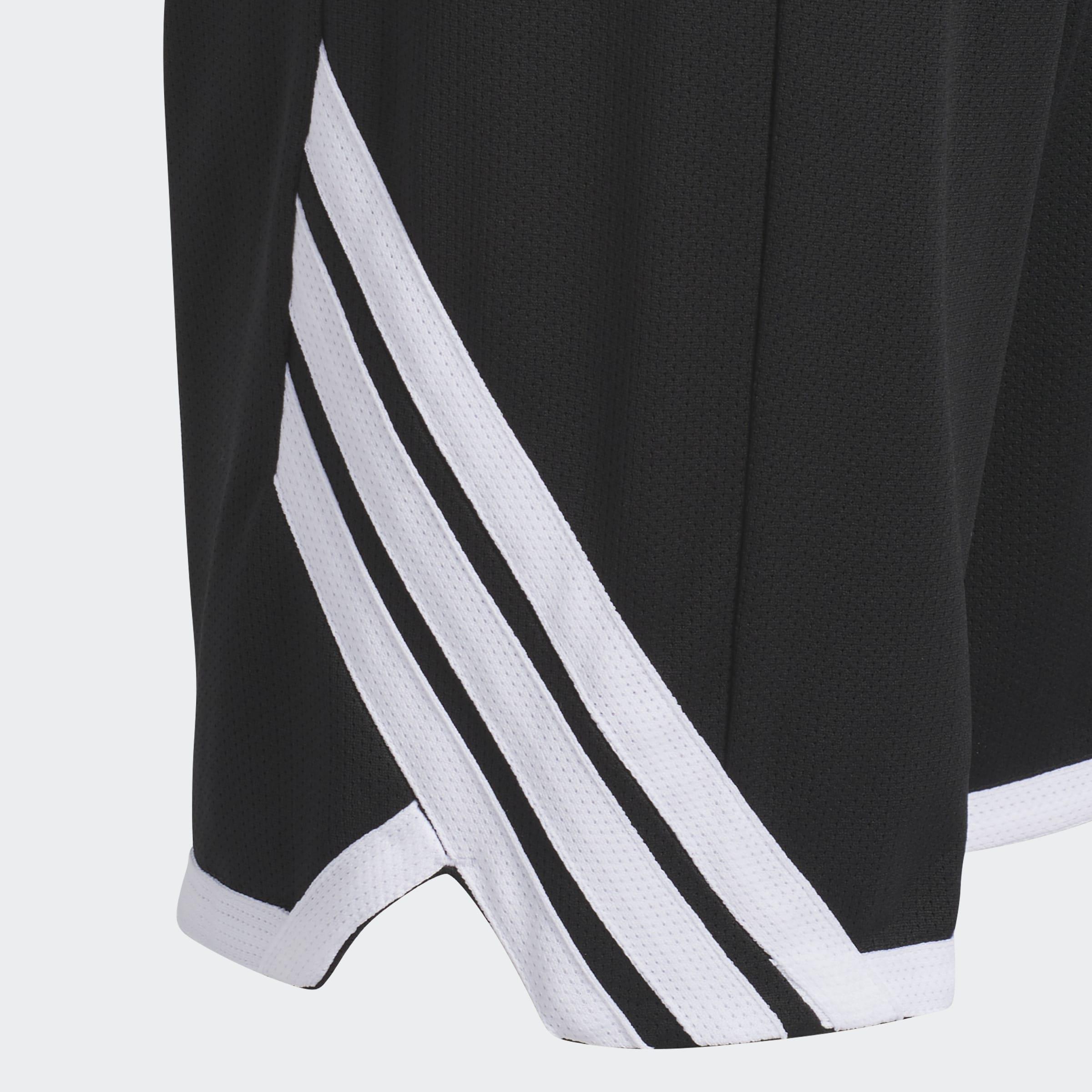 Kids Unisex Basketball 3g Speed Reversible Short, Black, A701_ONE, medium
