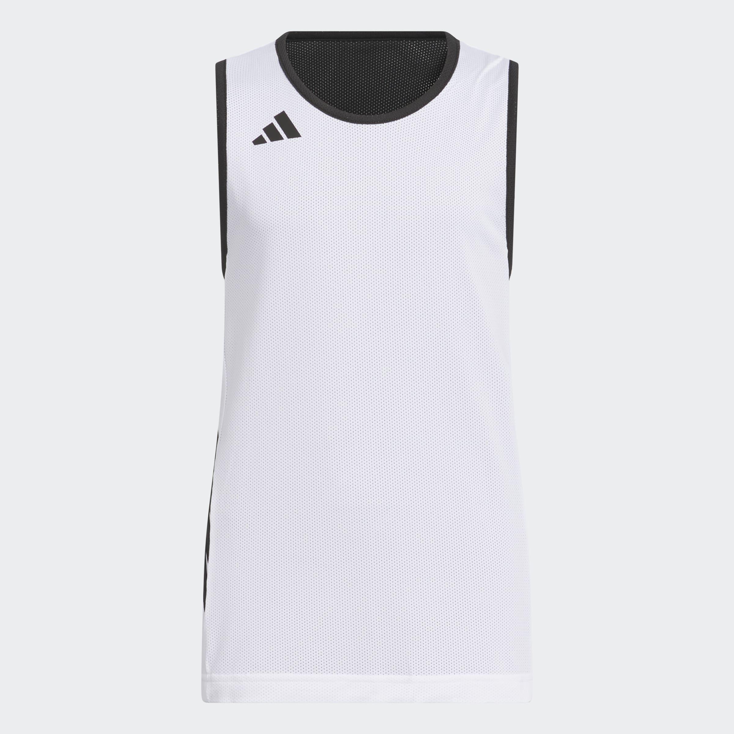 Kids Unisex 3G Speed Reversible Basketball Aeroready Jerseys, Black