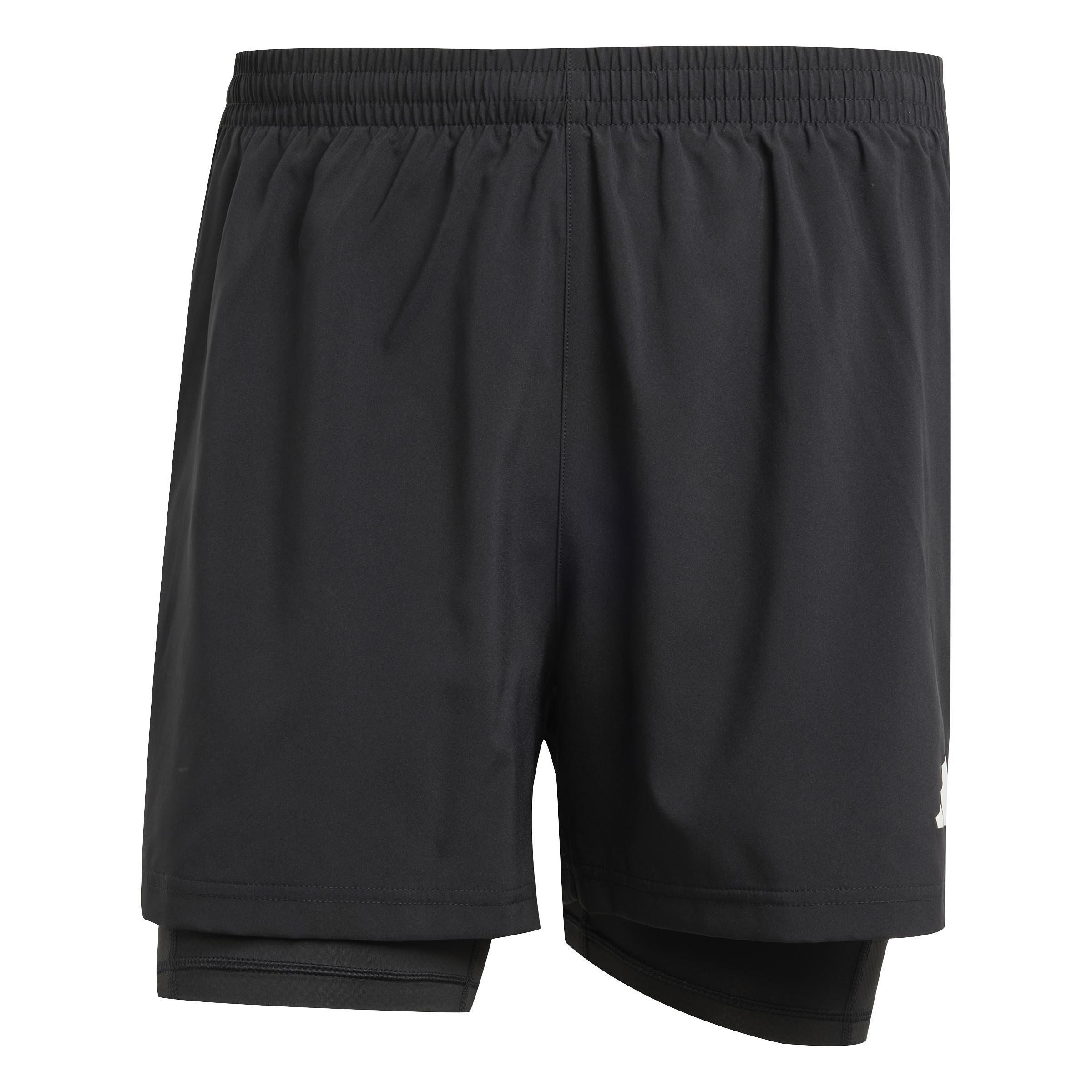 Own the Run CLIMACOOL 2-in-1 Shorts, Black, A701_ONE, large image number 0