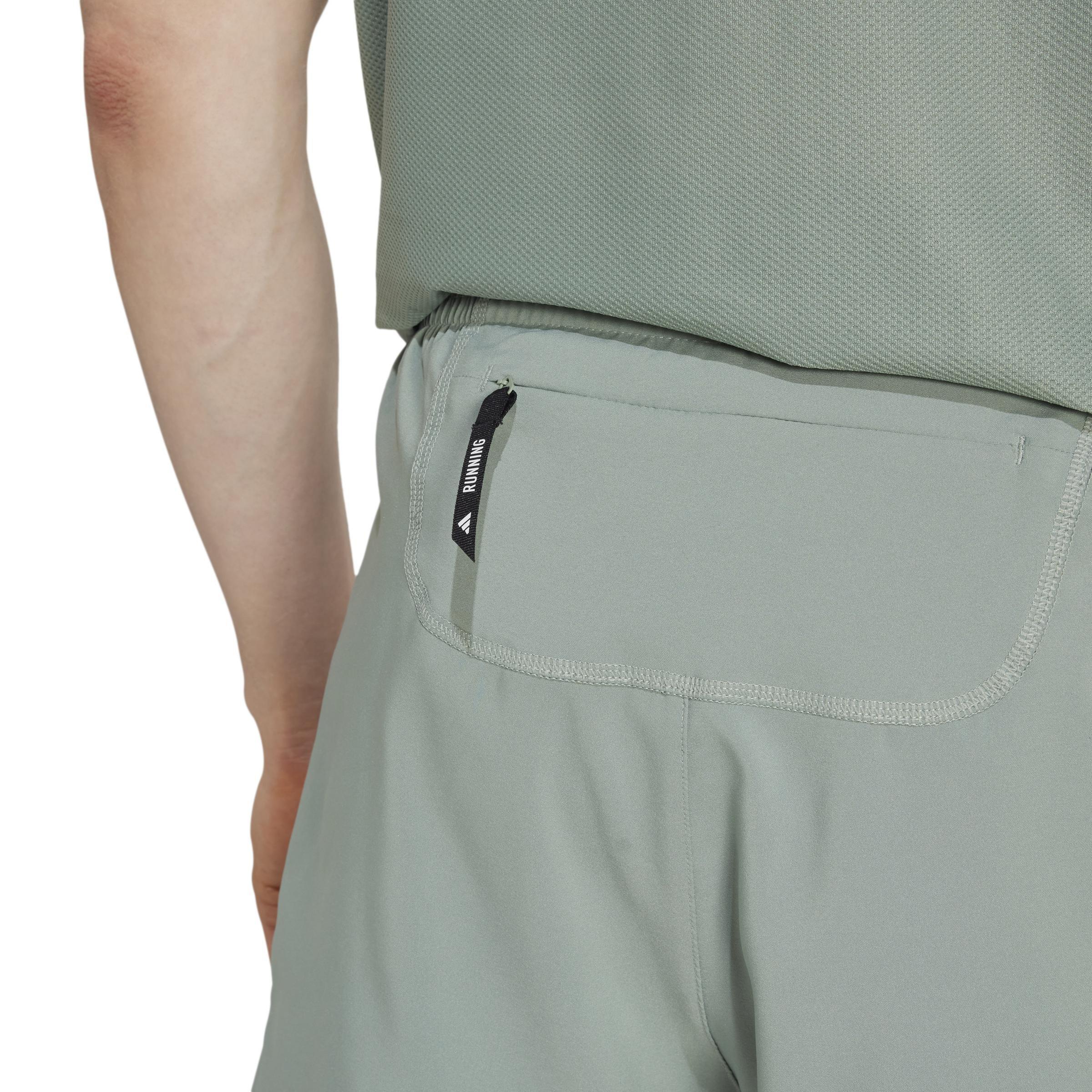 Own the Run CLIMACOOL 2-in-1 Shorts, Green, , large image number 2
