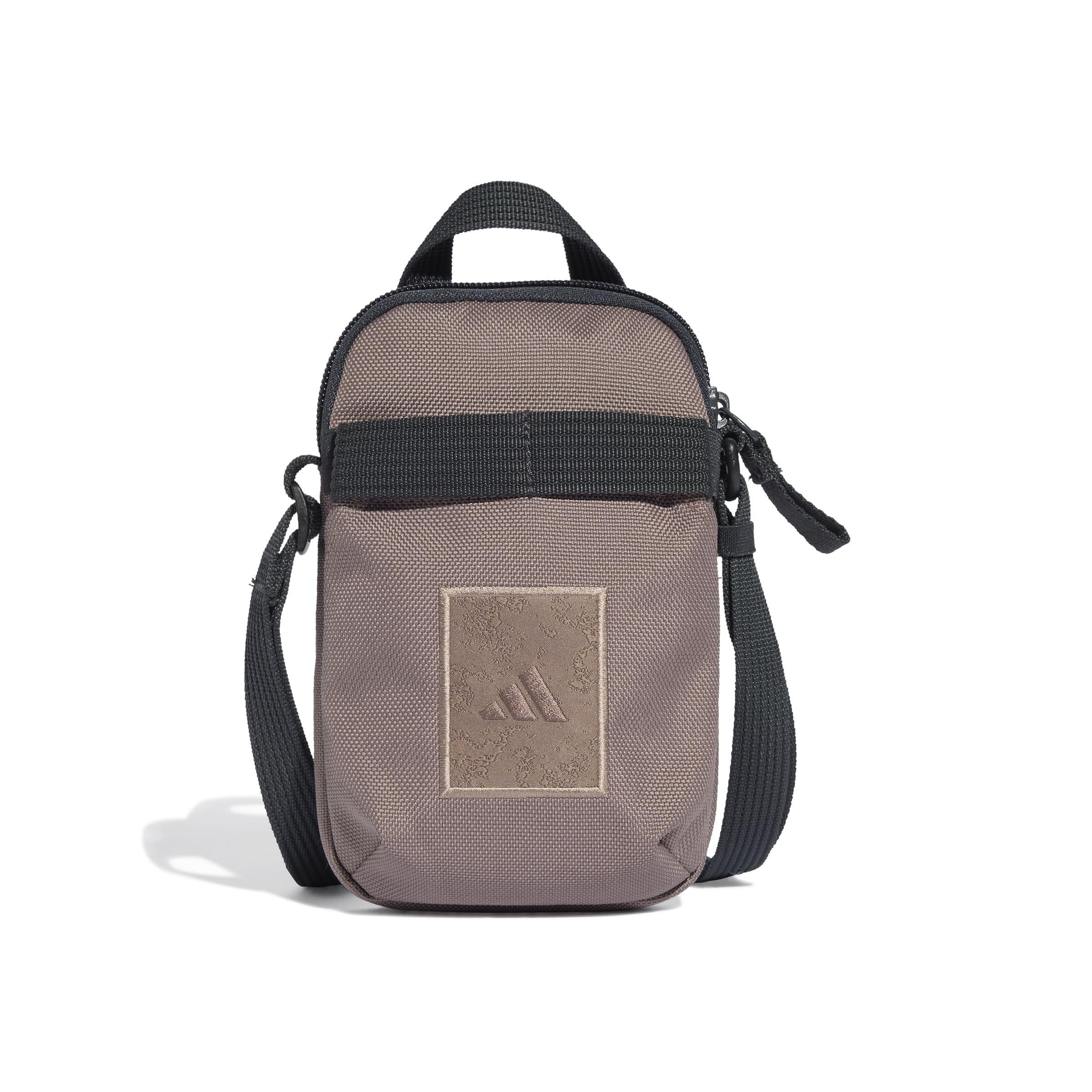 Unisex adidas Utility Small Bag, Brown, A701_ONE, medium