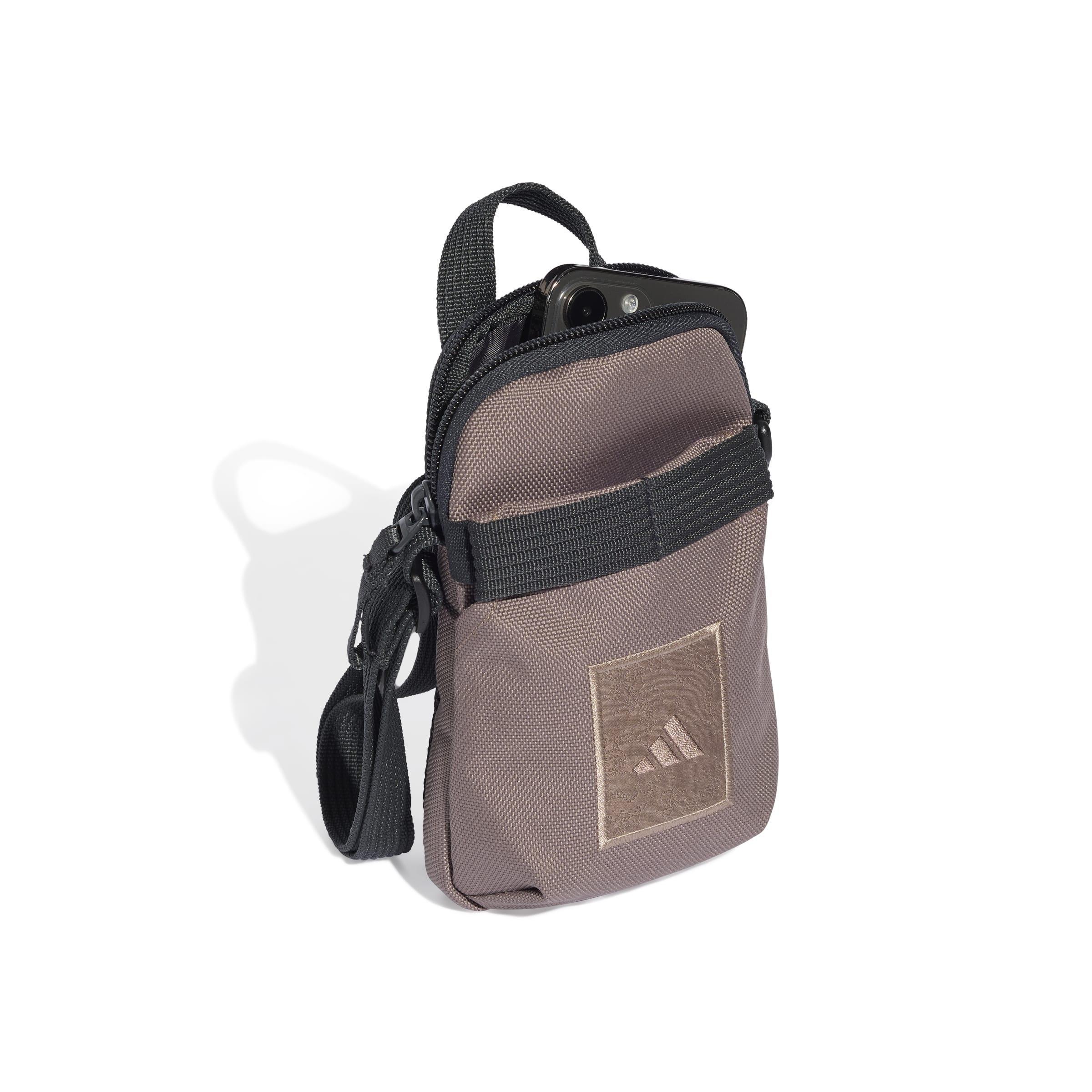 Unisex adidas Utility Small Bag, Brown, A701_ONE, large image number 2